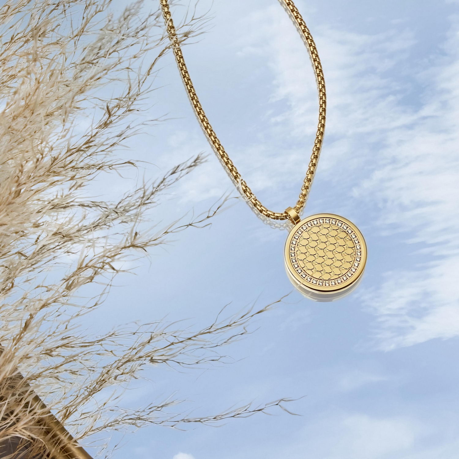 JOOP! Kette mit Anhänger mit Zirkonia (synth.)