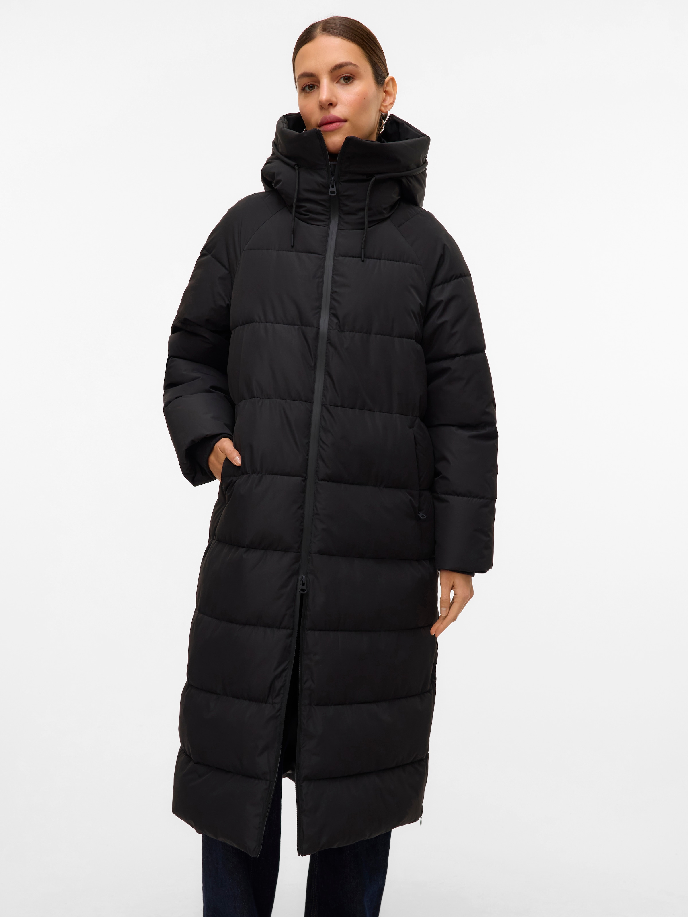 Vero Moda Steppmantel "VMELANOR LAURIE LONG COAT WRP GA BOO" günstig online kaufen