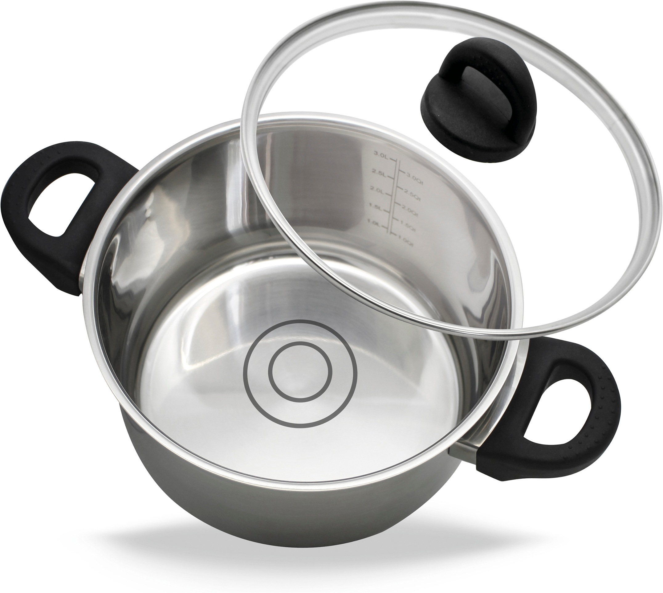 Elo Basic Kochtopf »Turmalin« 1 tlg. Edelstahl | Kunststoff