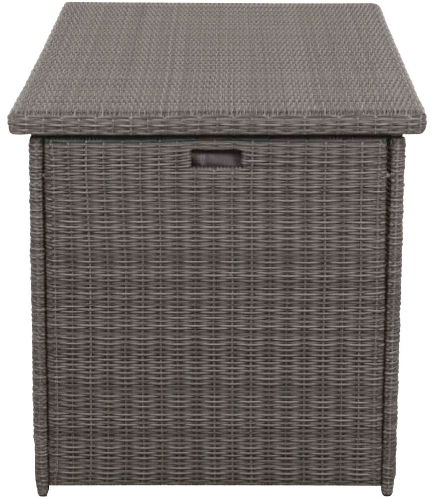 Siena Garden Kissenbox »Corido«, BxT: 85x167 cm, in charcoal grey, mit 2 Dämpfern