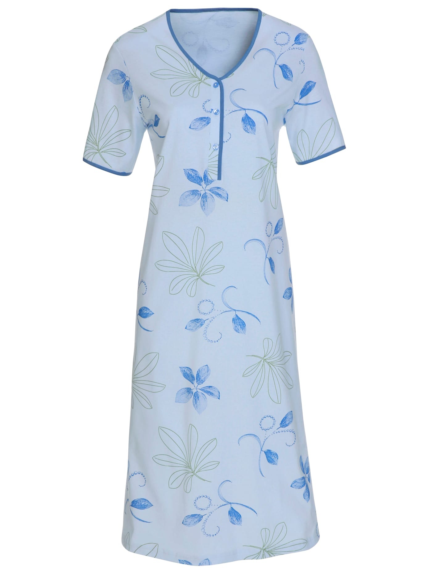 Thumbnail - Ascafa Nachthemd "Kurzarm-Nachthemden"