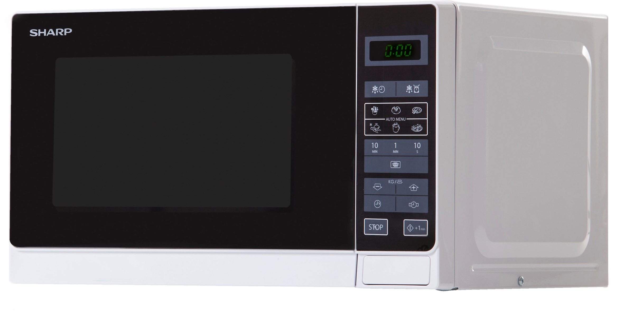 Sharp Mikrowelle »R242WW«, Mikrowelle, 800 W