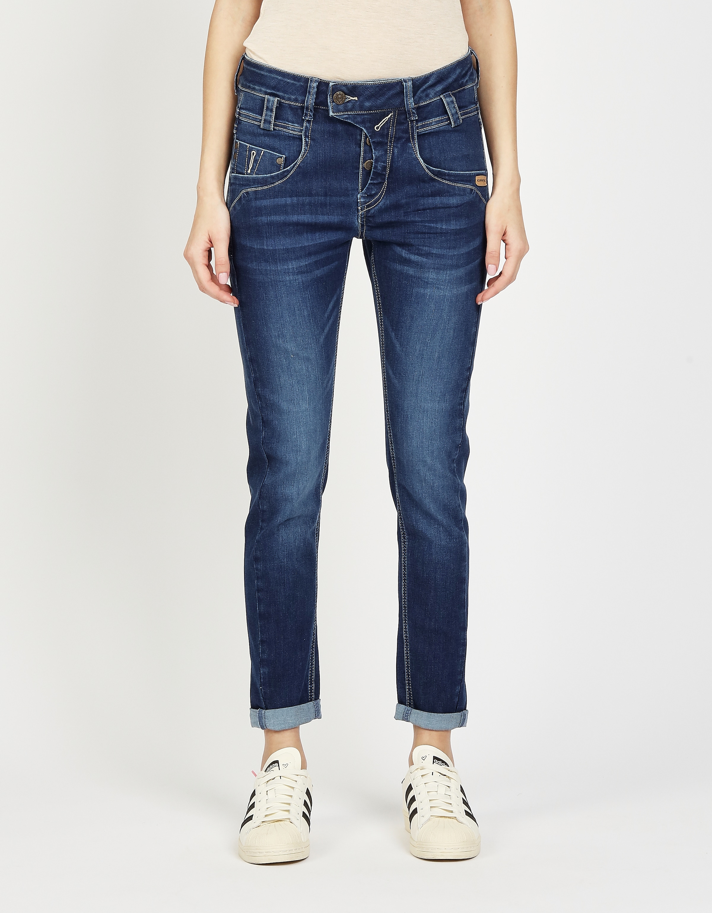 GANG Slim-fit-Jeans »94MARGE«, mit besonderem 4-Knopf-Verschluss
