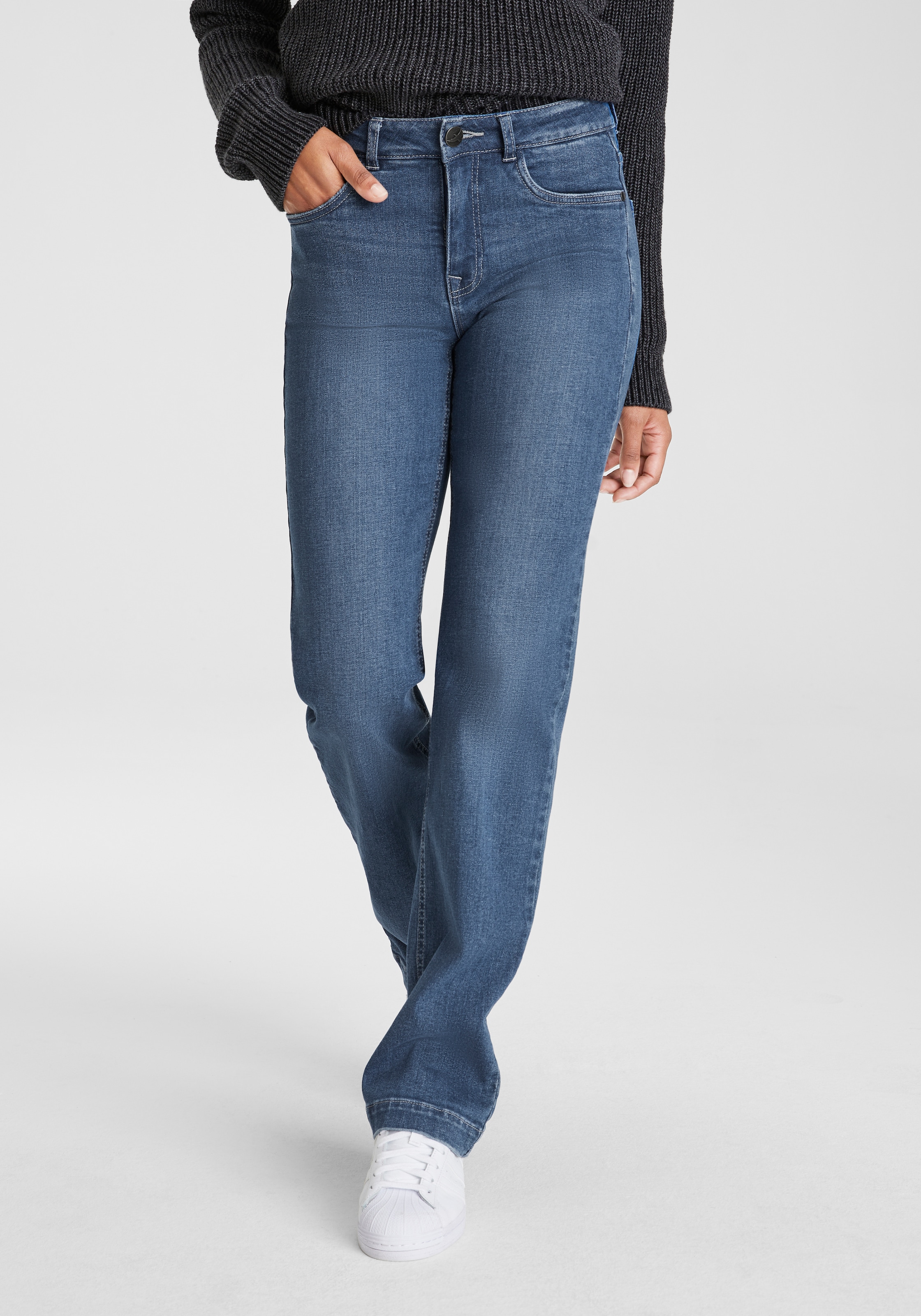 Arizona Gerade Jeans, "Wide Leg"