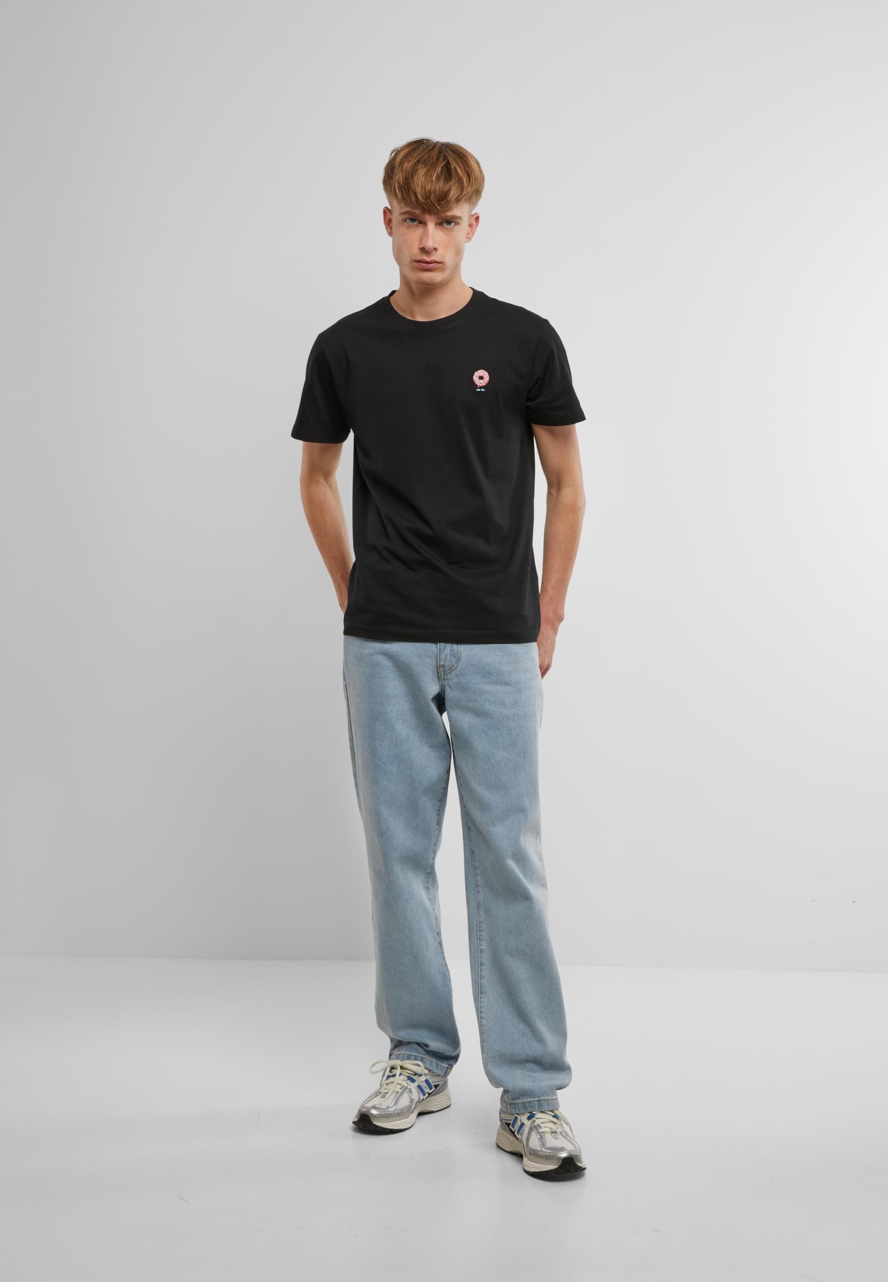 MisterTee T-Shirt »MisterTee Herren Donut Tee EMB«, (1 tlg.)
