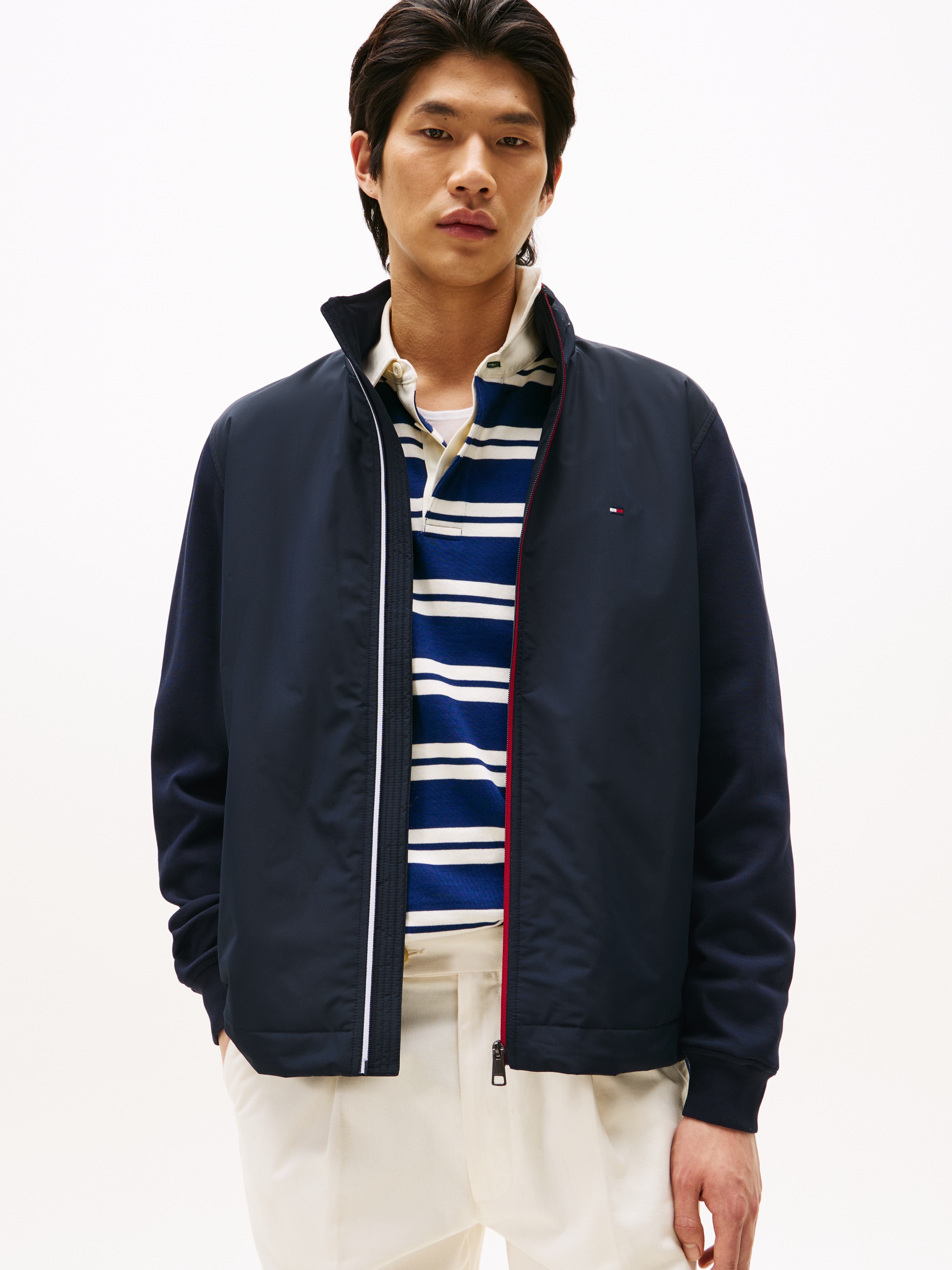 Tommy Hilfiger Blouson "MIX MEDIA HARRINGTON", Freizeitjacke, Übergangsjack günstig online kaufen