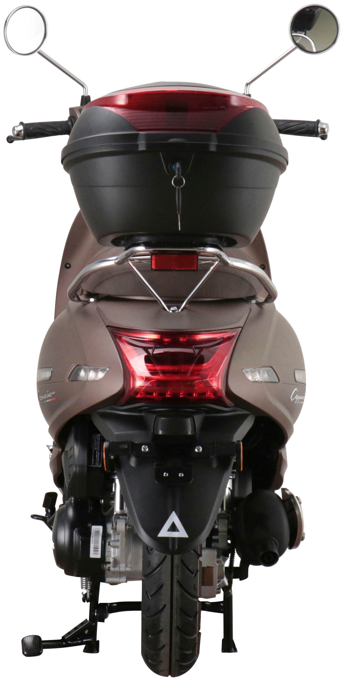 Alpha Motors Motorroller »Cappucino«, 50 cm³, 45 km/h, Euro 5, 2,99 PS, inkl. Topcase