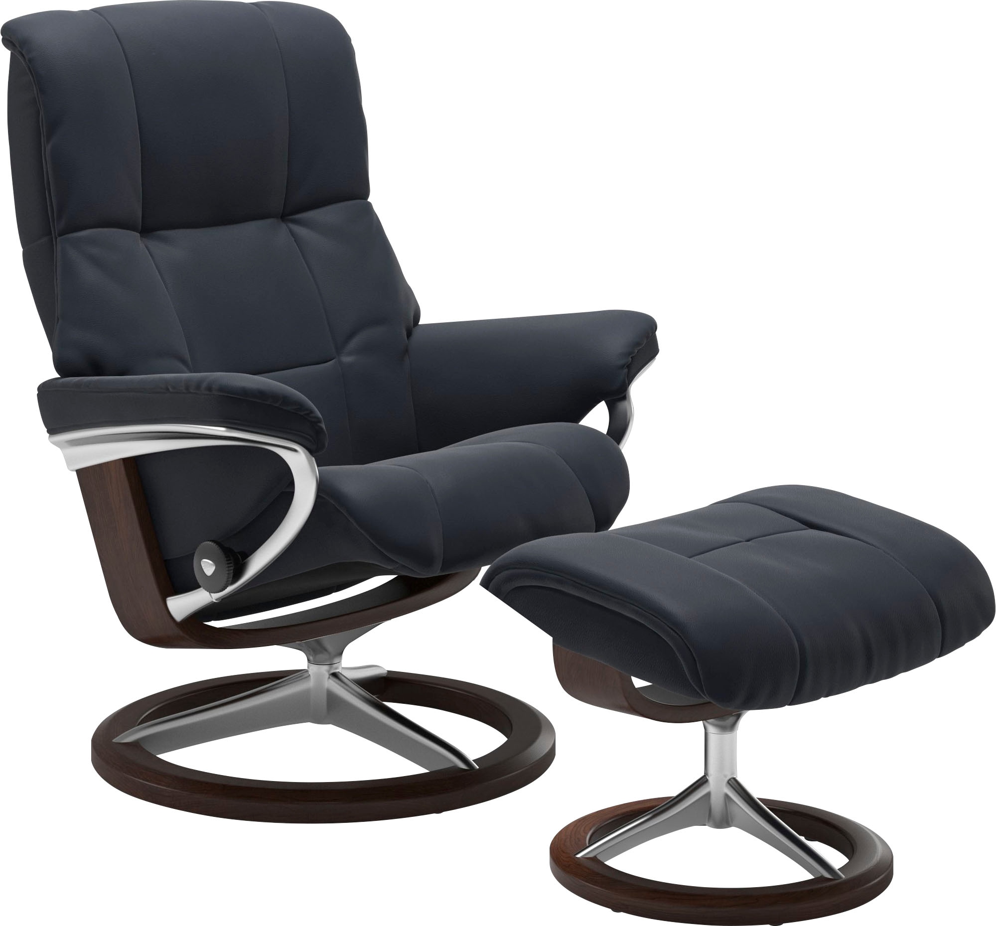 Stressless Fußhocker "Mayfair", mit Signature Base, Gestell Braun