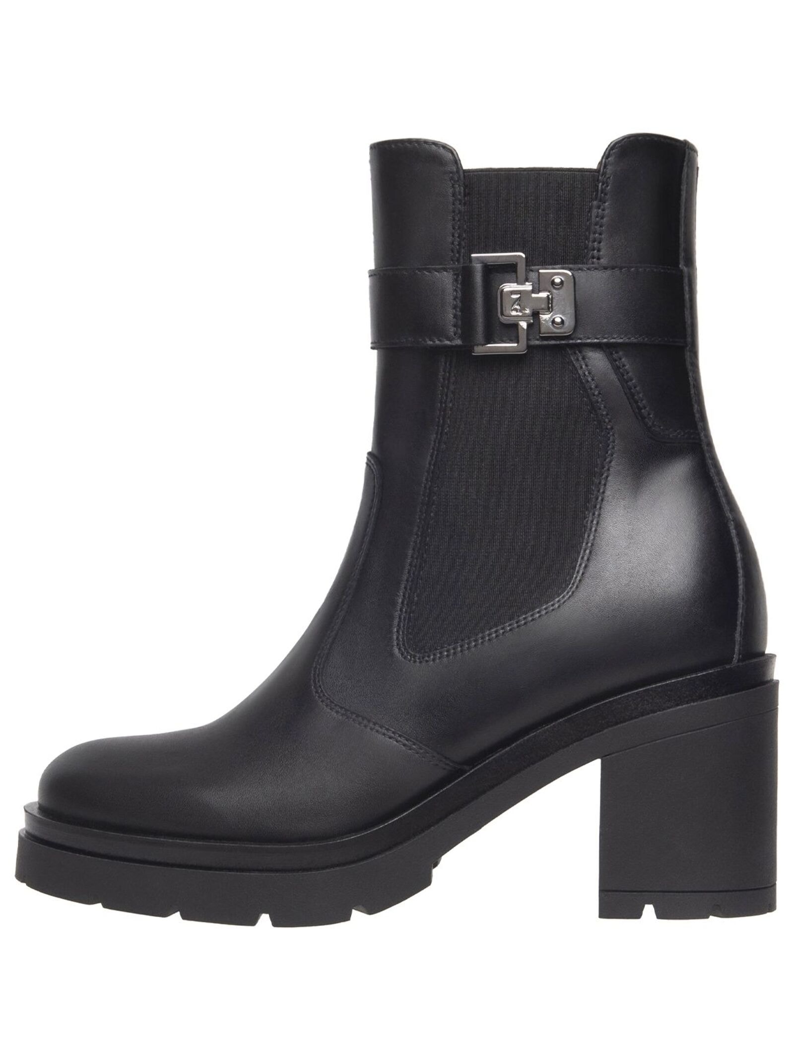 Nero Giardini High-Heel-Stiefelette »Nero Giardini Stiefelette Leder/Textil«