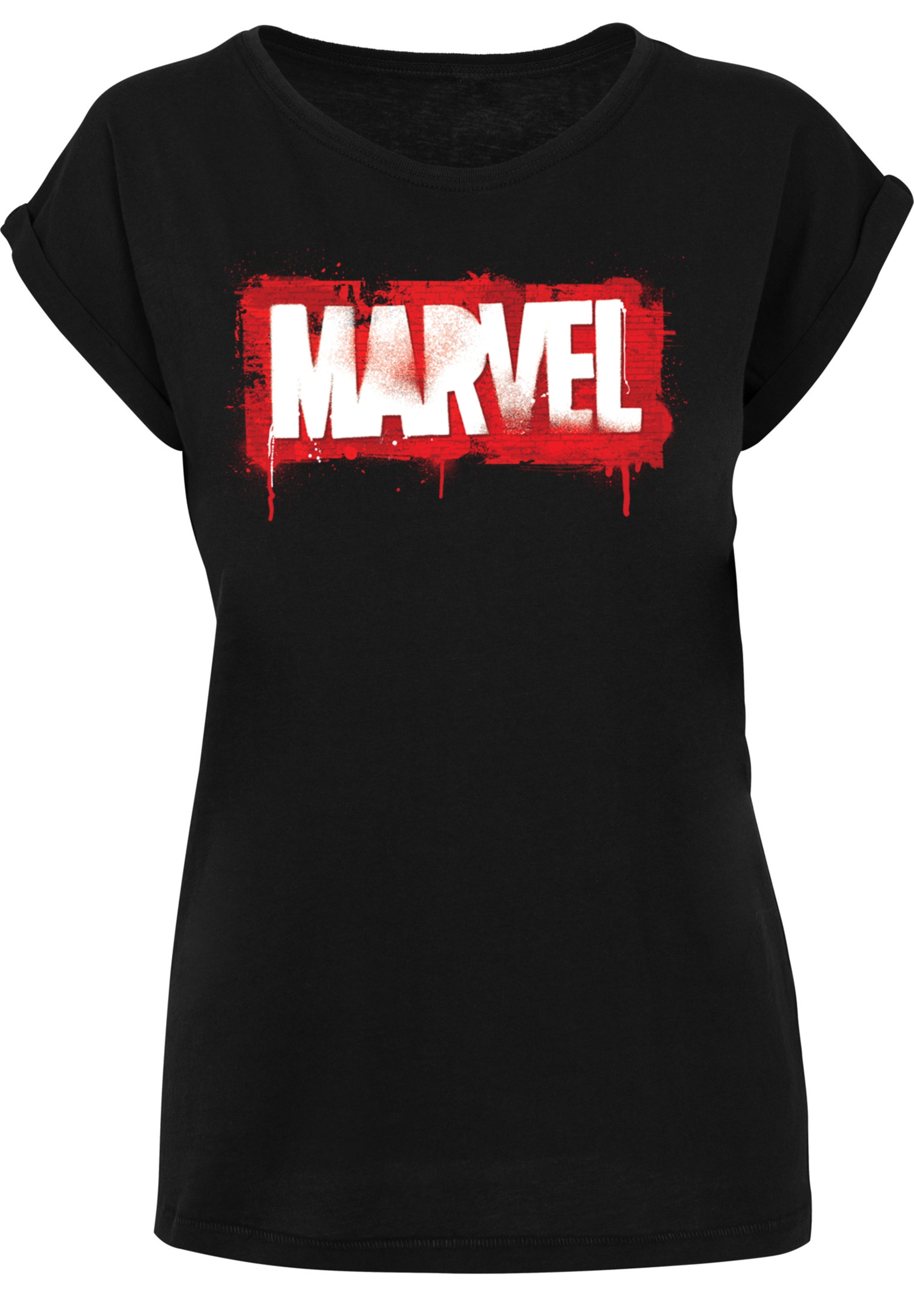 F4NT4STIC T-Shirt »Marvel Spray Logo«, Print