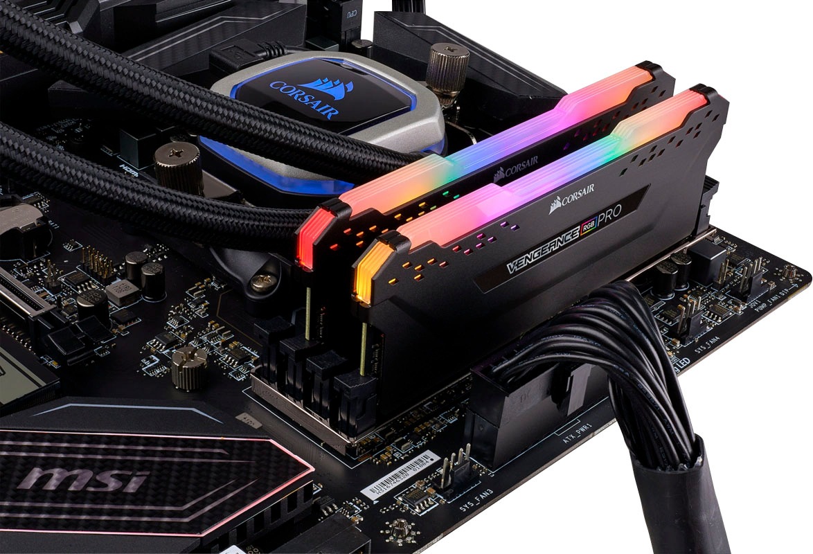 Corsair Arbeitsspeicher »Vengeance RGB PRO DDR4 4000MHz DIMM 16GB (2x 8GB)«