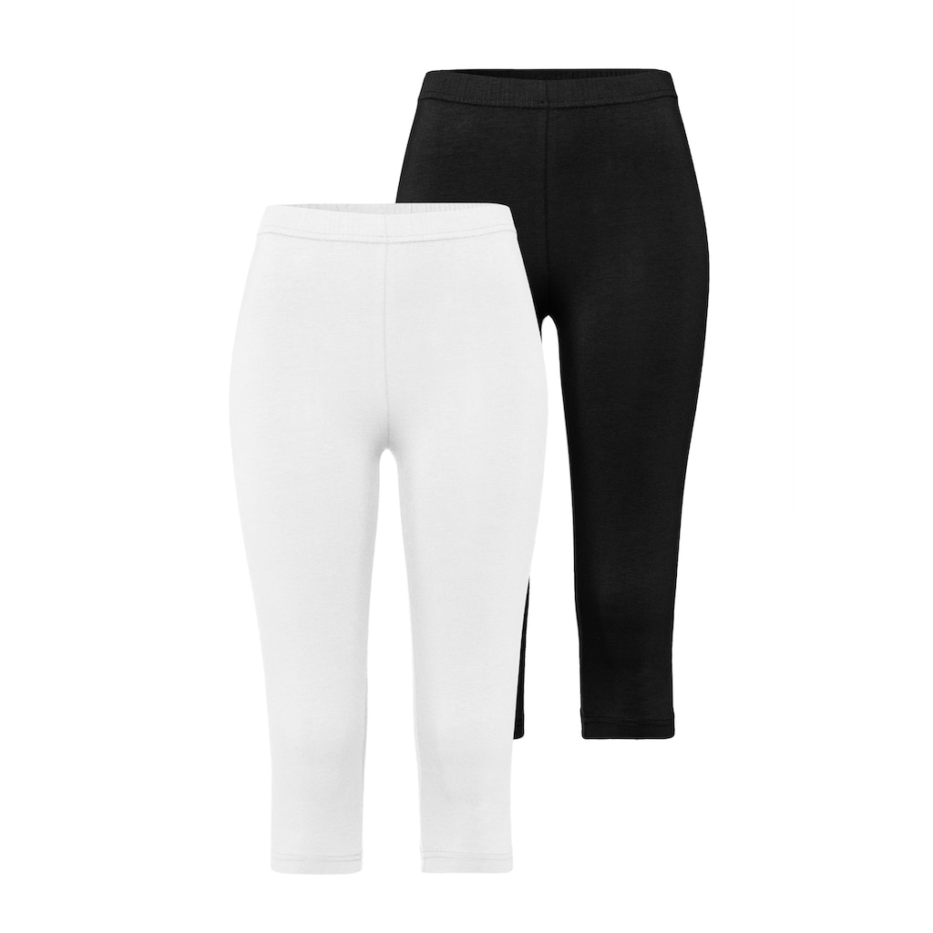 Vivance active Caprileggings, (2er-Pack)