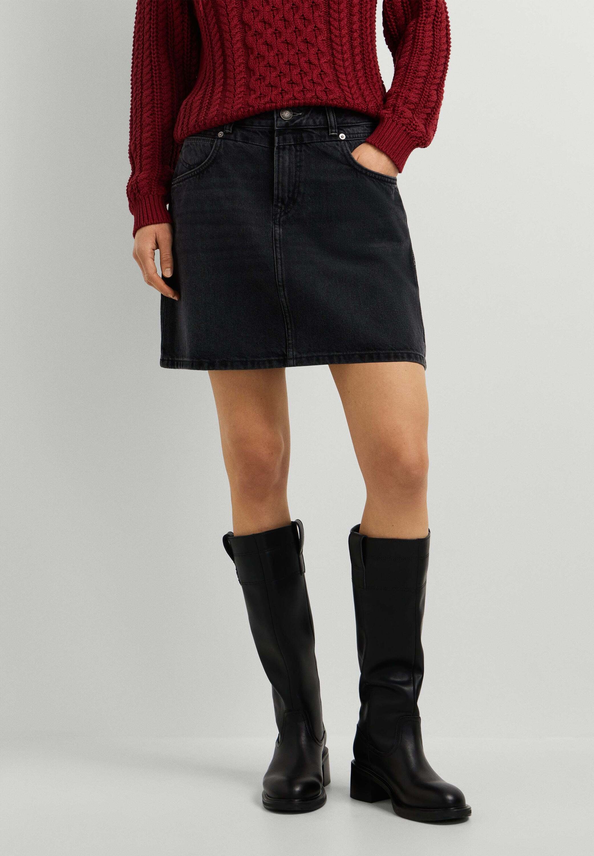 Pepe Jeans "denim skirt CRAFT MINI SKIRT BLACK"