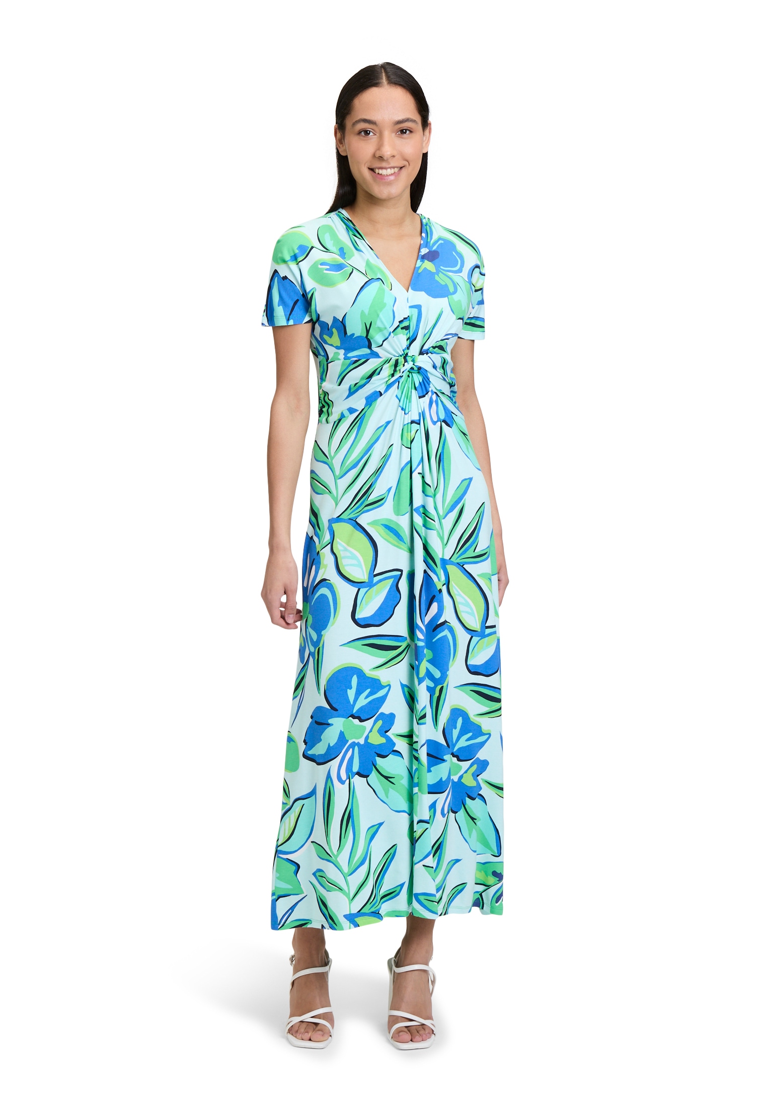 Betty Barclay Midikleid "Damen Sommerkleid Midikleid mit Raffung" Ohne Tasc günstig online kaufen