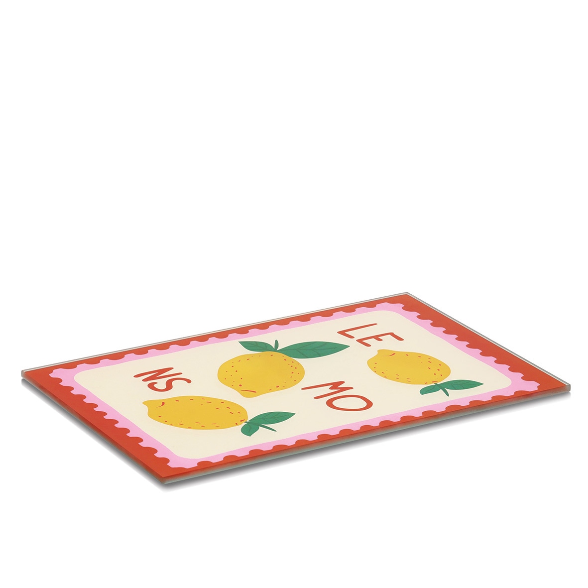 Zeller Present Schneidebrett »Glasschneideplatte, 3er-Set« "Italia", ca. 20x30 cm