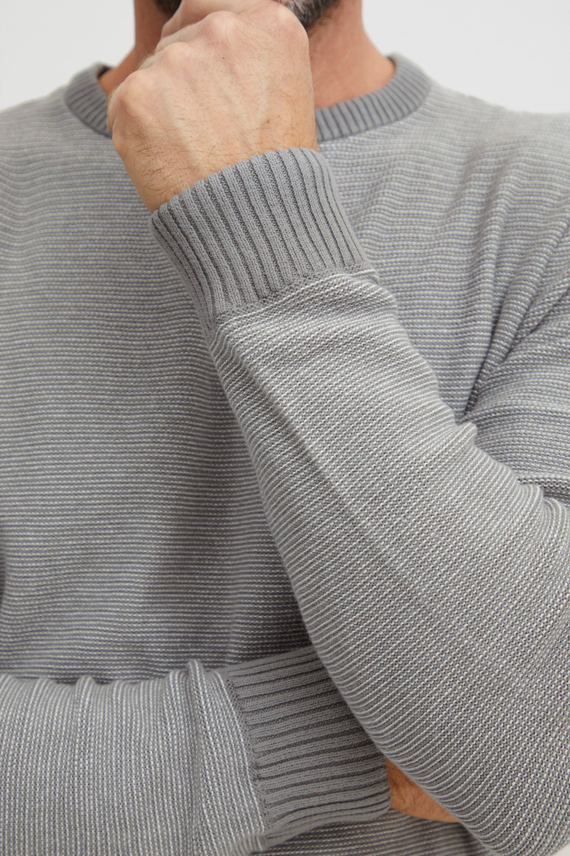 FQ1924 Strickfleece-Pullover »Strickpullover FQLeon«