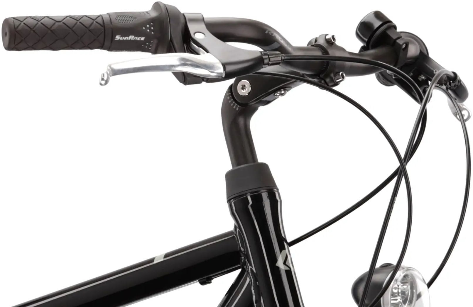 Kross Trekkingrad »Herren-Trekkingrad 28" Trans 1.0 Schwarz 21 Gänge« 21 Gang Shimano SUNRACE RDM41 Schaltwerk Kettenschaltung