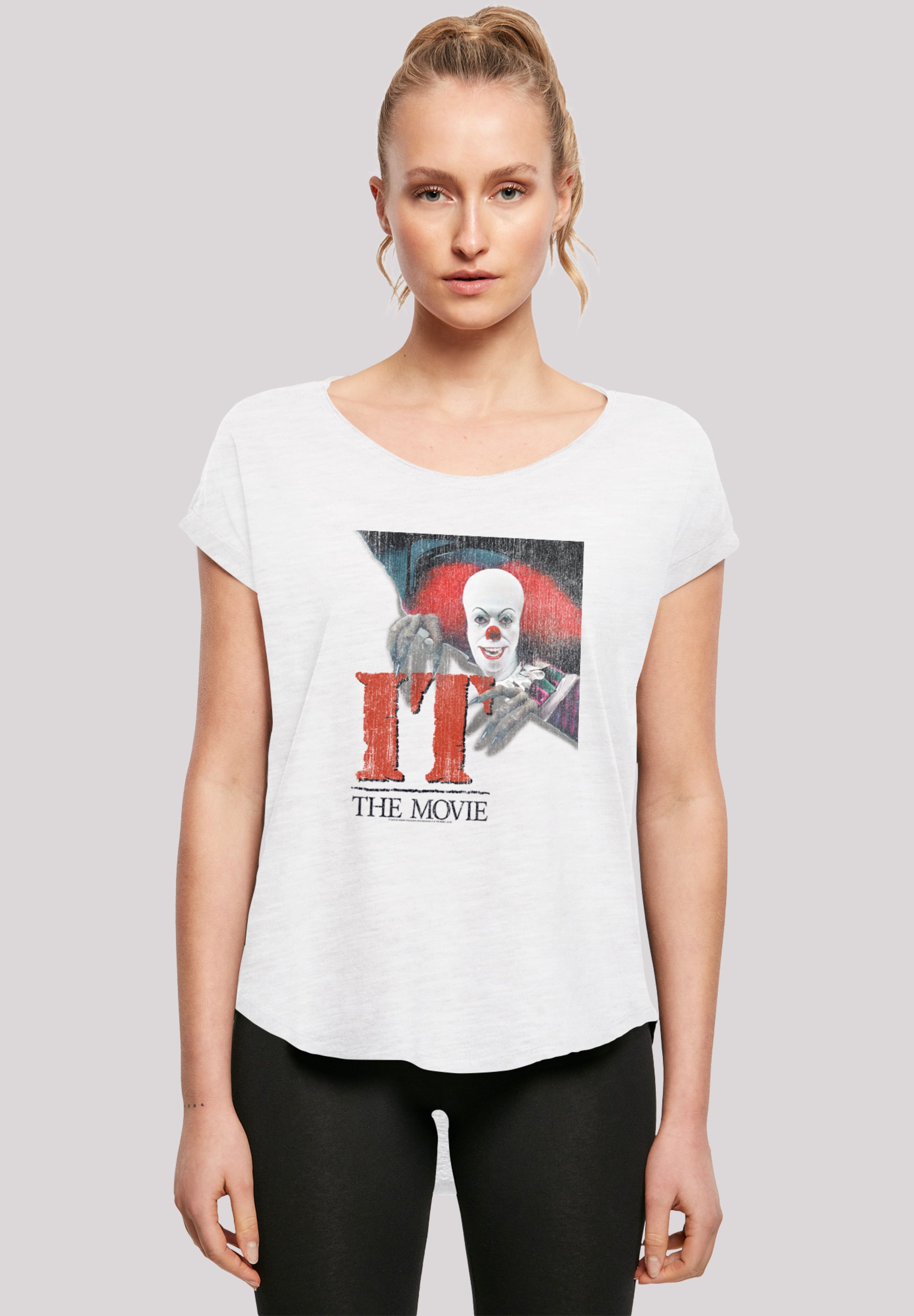 F4NT4STIC "IT Film ES Stephen King Distressed" Damen,Premium Merch,Lang,Lon günstig online kaufen