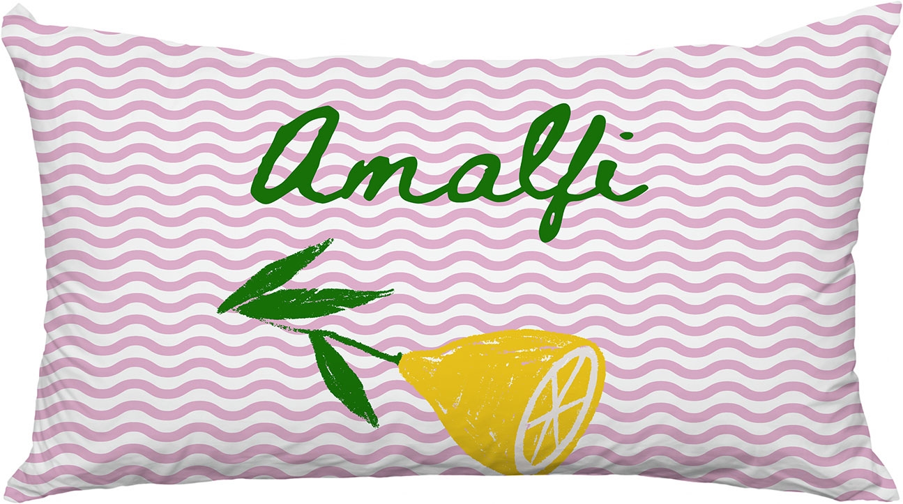 queence Dekokissen "Amalfi" Premium Outdoor Kissenbezug; Format: 60x40 cm