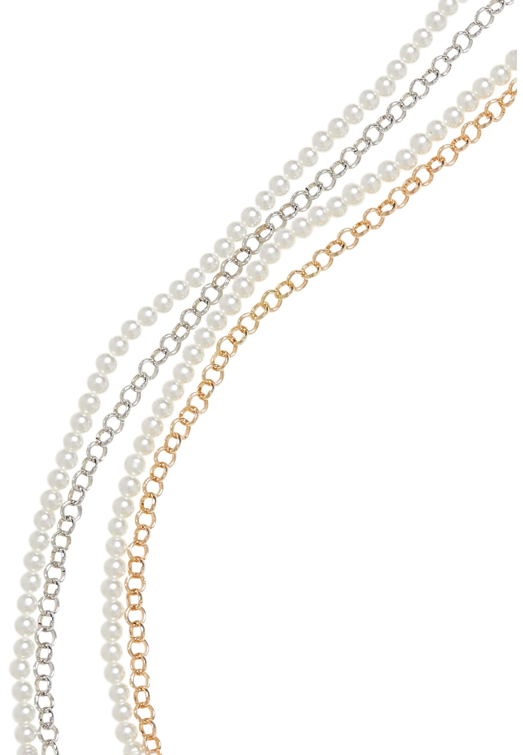 URBAN CLASSICS Sonnenbrille »Urban Classics Unisex Pearl layering Chain«