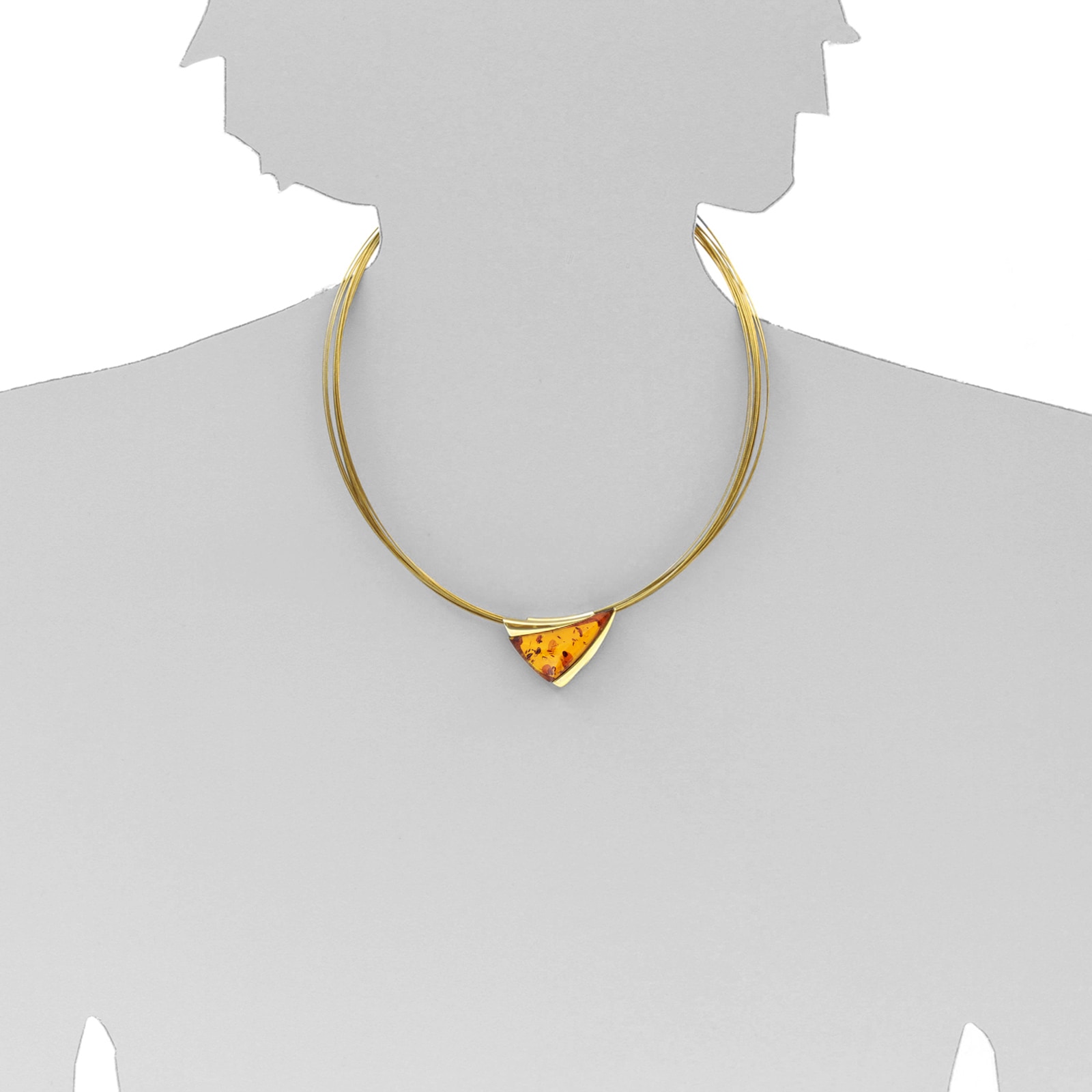 OSTSEE-SCHMUCK Collier »Ostsee-Schmuck Collier Gleiter-Imke 32 Collier Gleiter-Imke 32«, (2 tlg.)