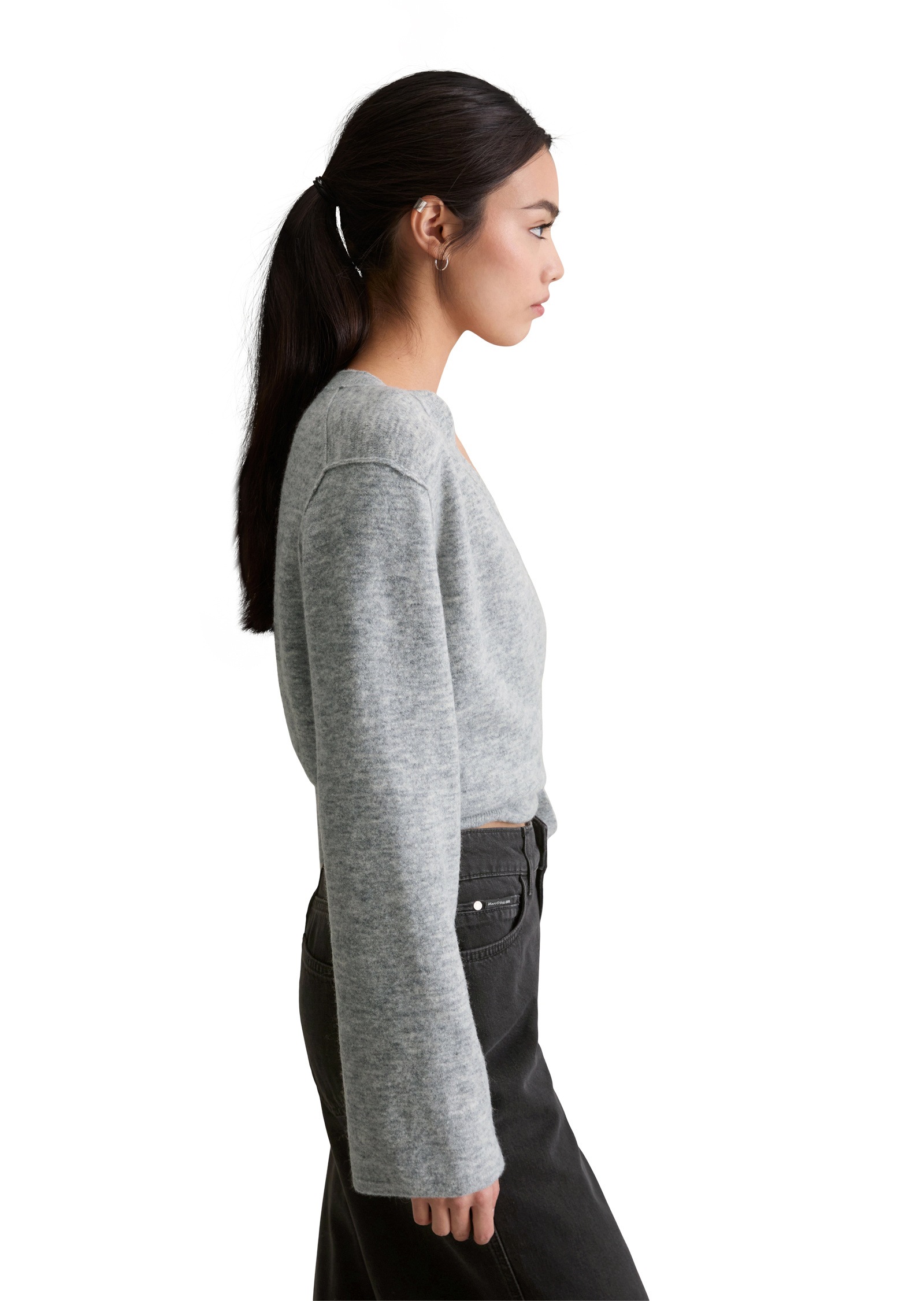 Marc OPolo DENIM Cardigan "aus weichem Schurwolle-Mix" günstig online kaufen