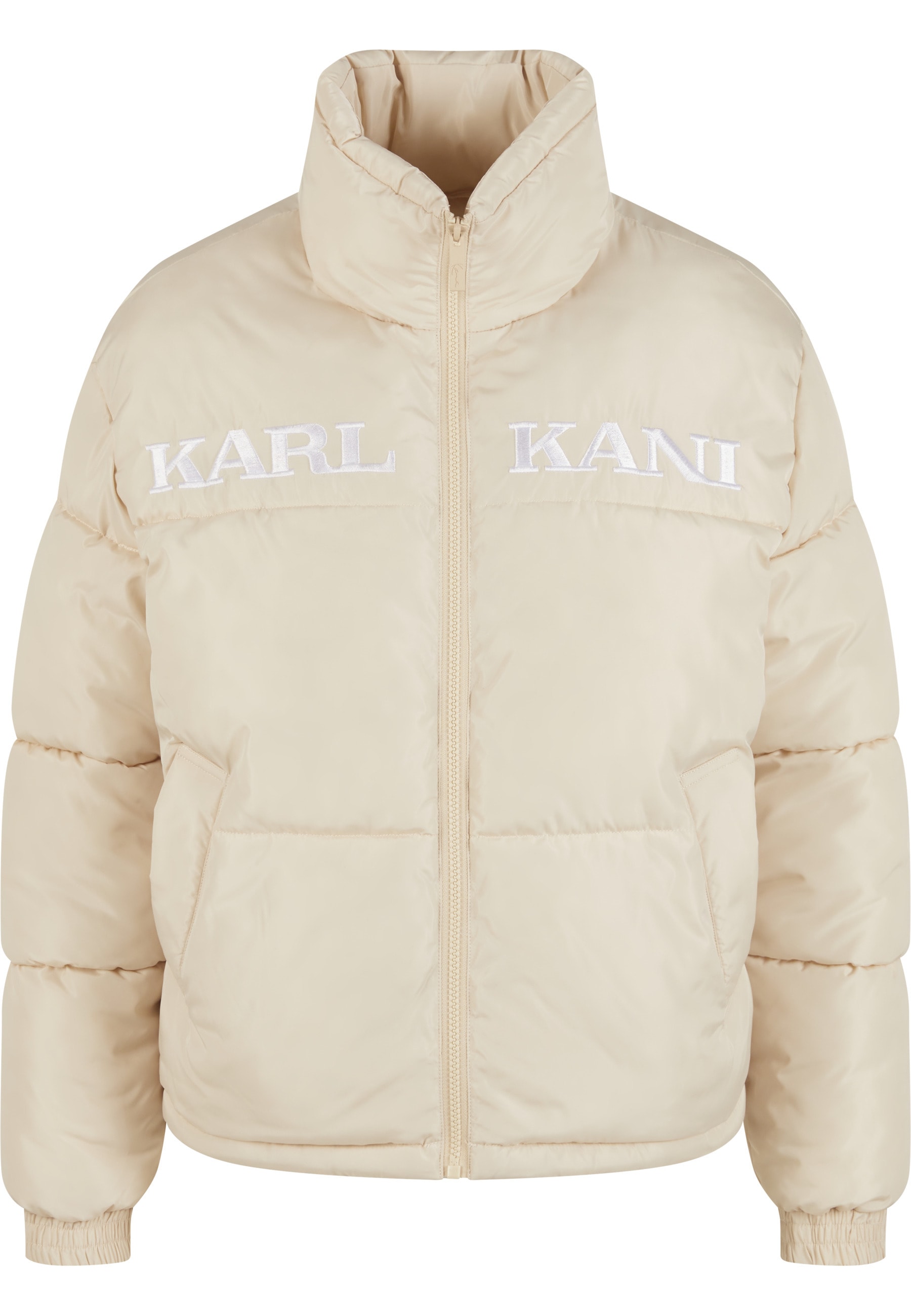 Karl Kani Winterjacke "Karl Kani Retro Essential Puffer Jacket" 1 Stk. tlg. ohne Kapuze