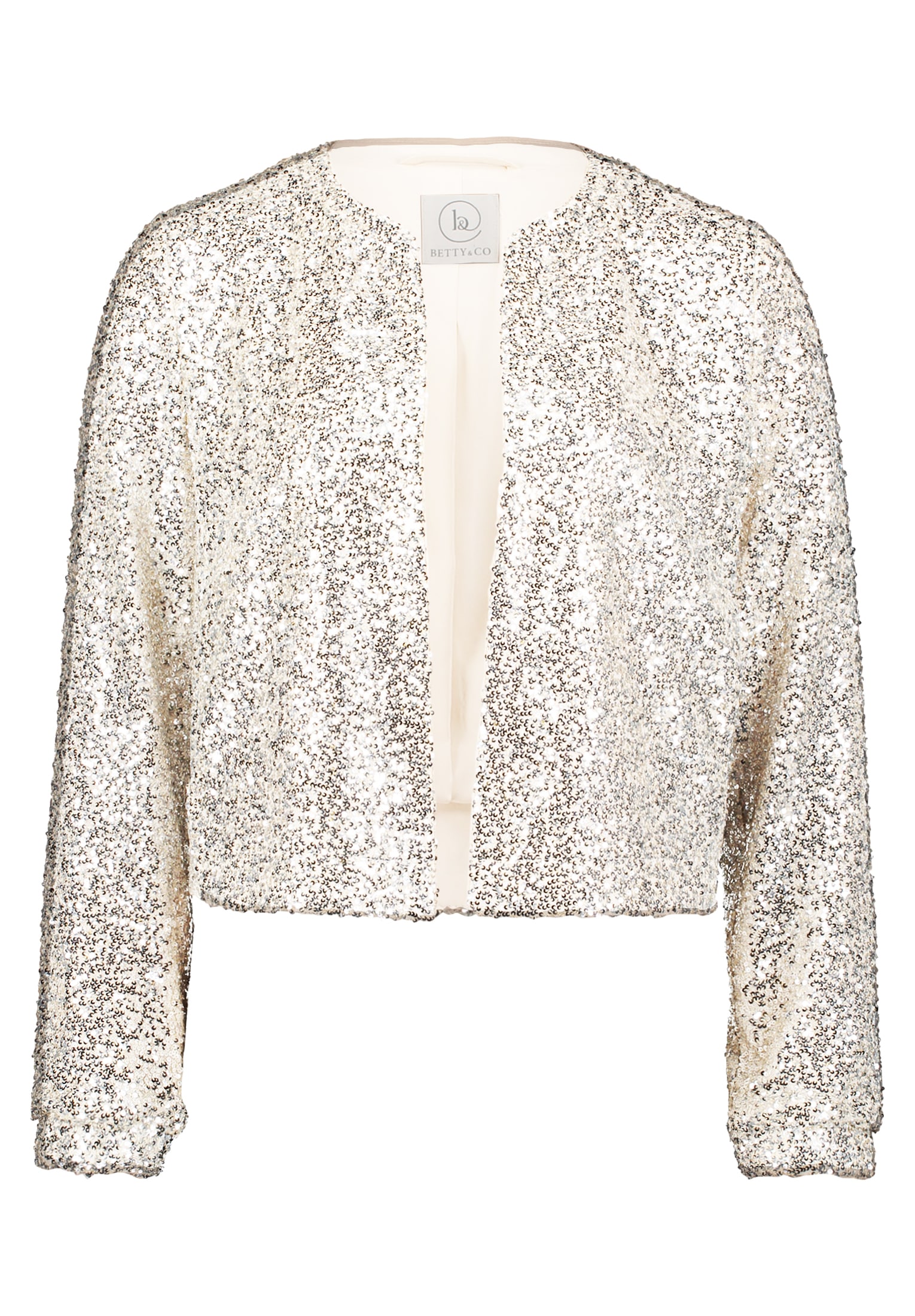 Betty&Co Jackenblazer »Damen mit Pailletten«