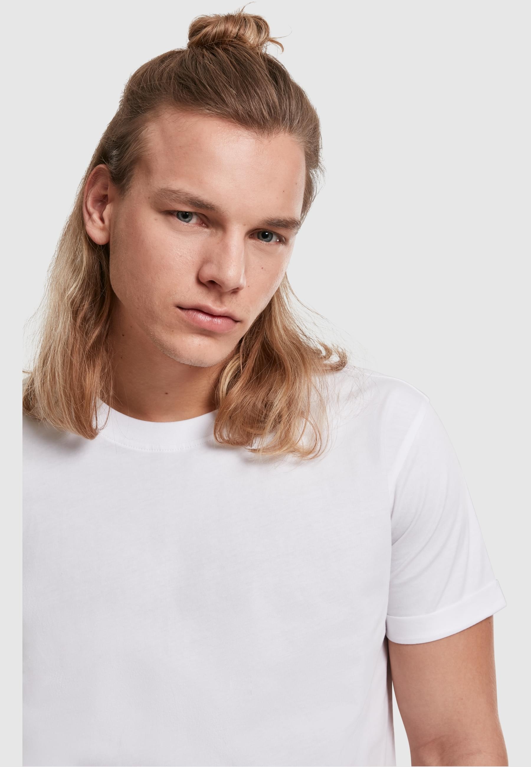 URBAN CLASSICS T-Shirt »Urban Classics Herren Short Shaped Turn Up Tee«, (1 tlg.)