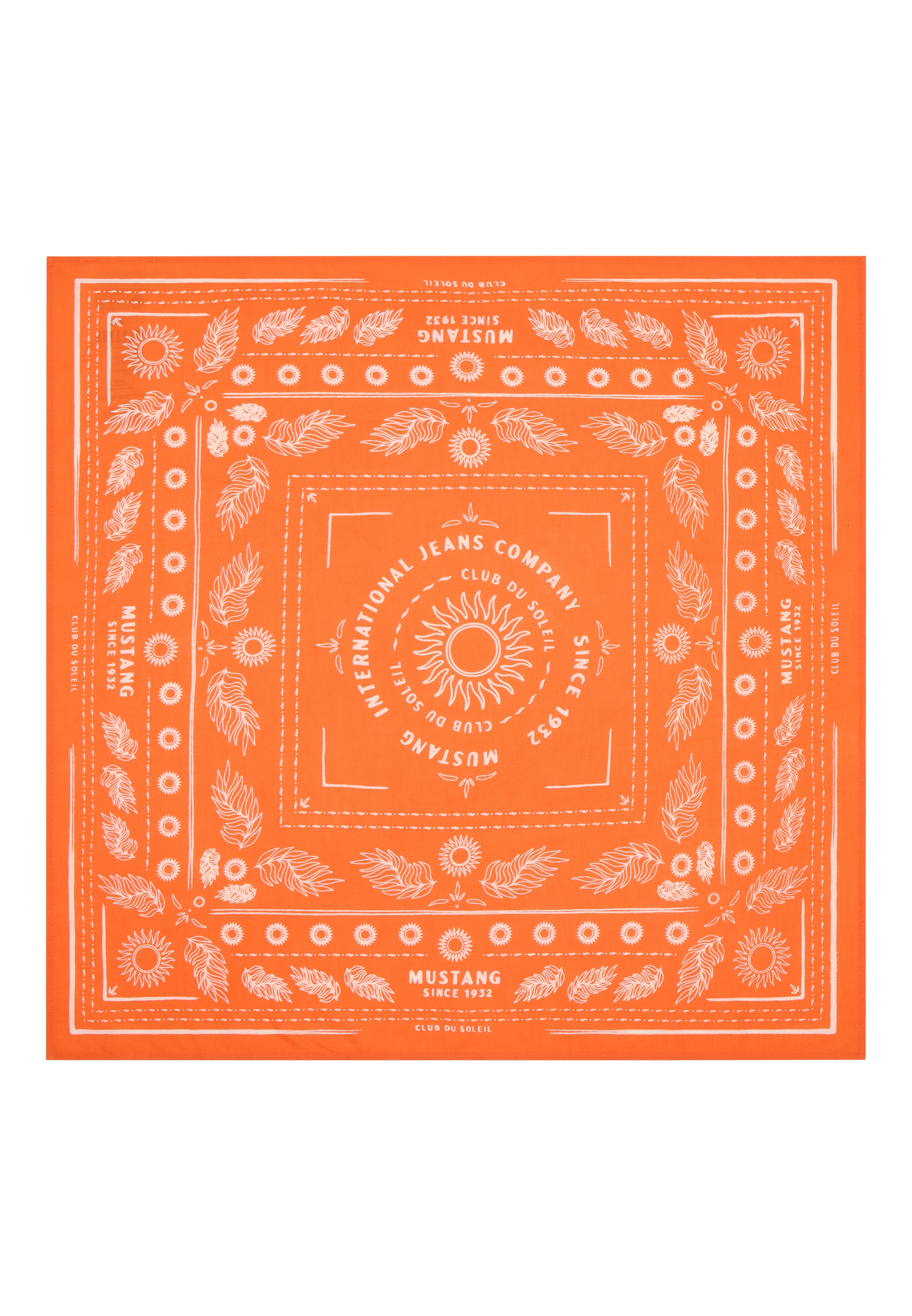 MUSTANG Schal "Damen Style Sunrise Bandana" günstig online kaufen