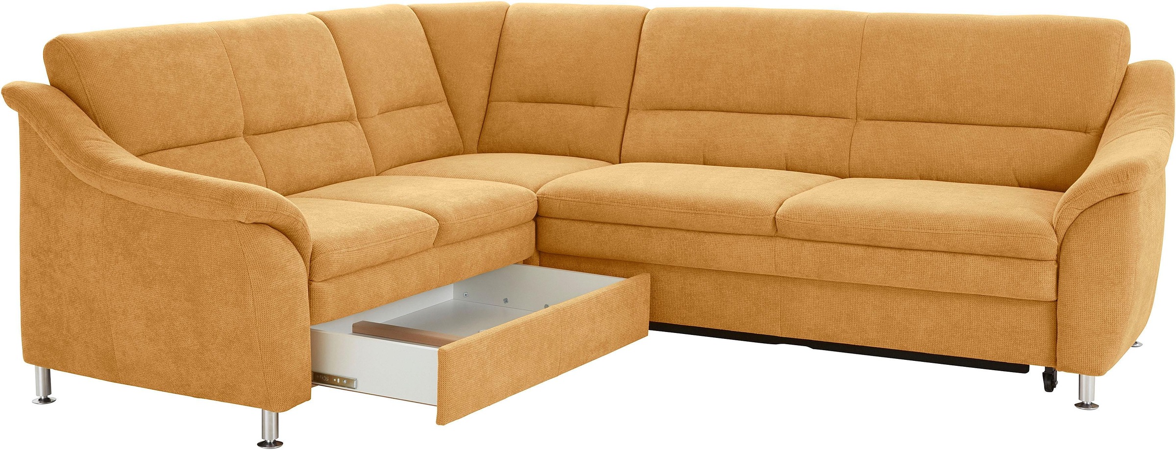 Sit & More Cardoso L-Shape Sofa Yellow 3