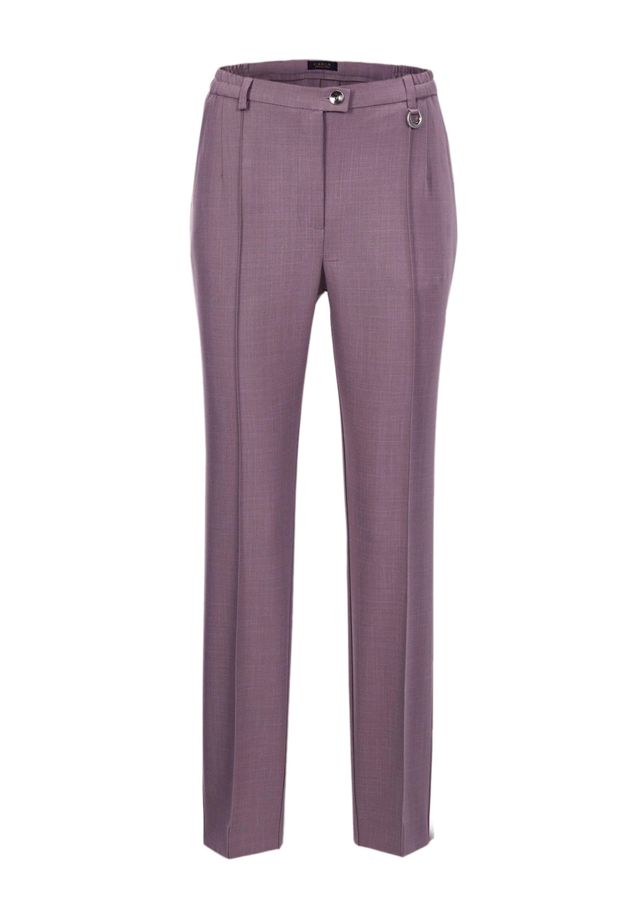 GOLDNER 2-in-1-Hose "Knitterarme Hose Carla mit SilverFresh-Ausrüstung" knitterarm