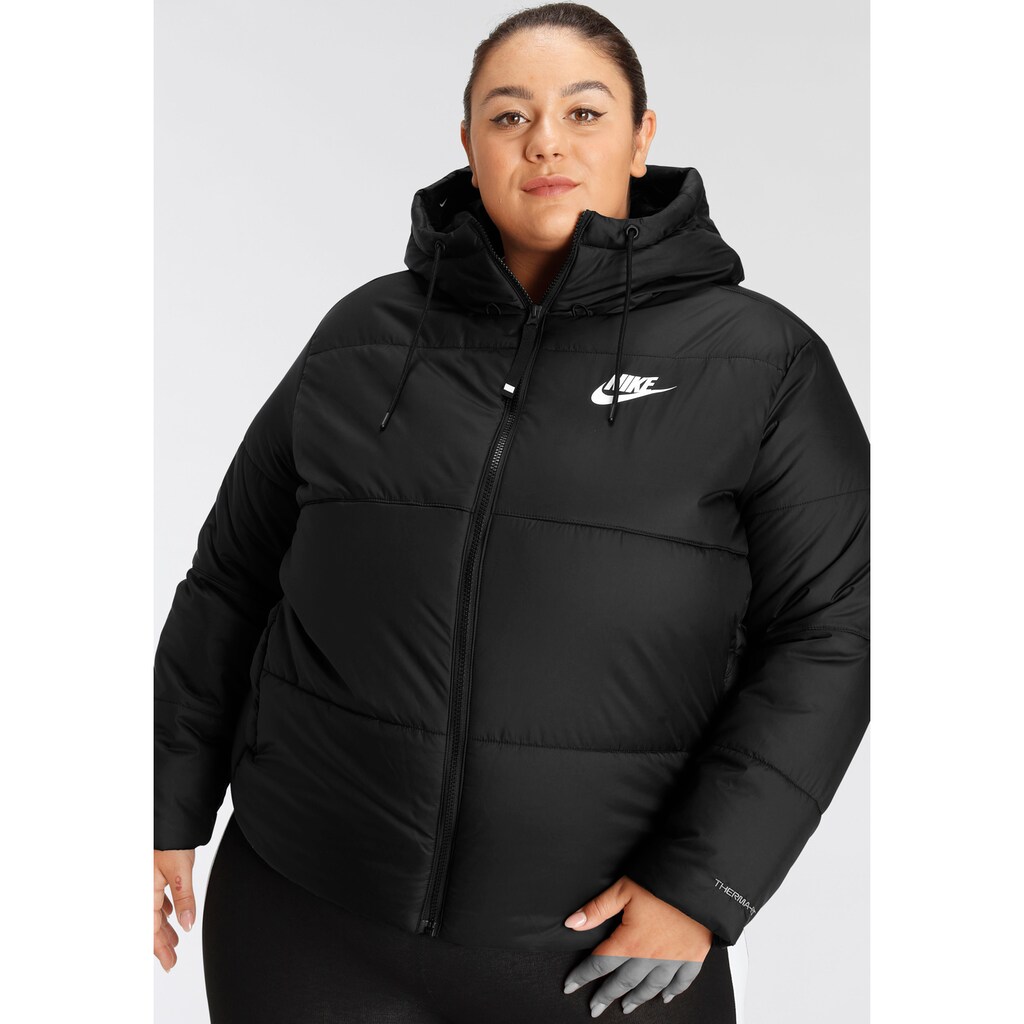 Nike Sportswear Outdoorjacke »WNSW TF RPL CLASSIC TAPE JACKET«, mit Kapuze