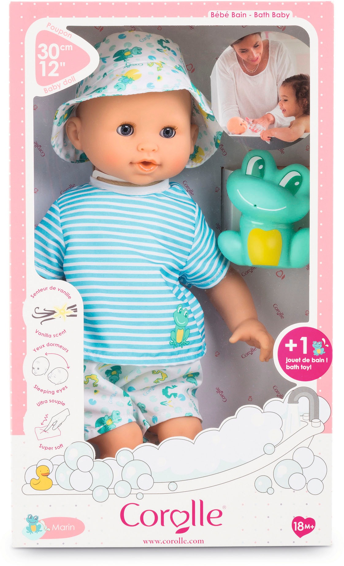 Corolle® Babypuppe »Mon Premier Poupon Corolle Badejunge Marin«, mit Vanilleduft