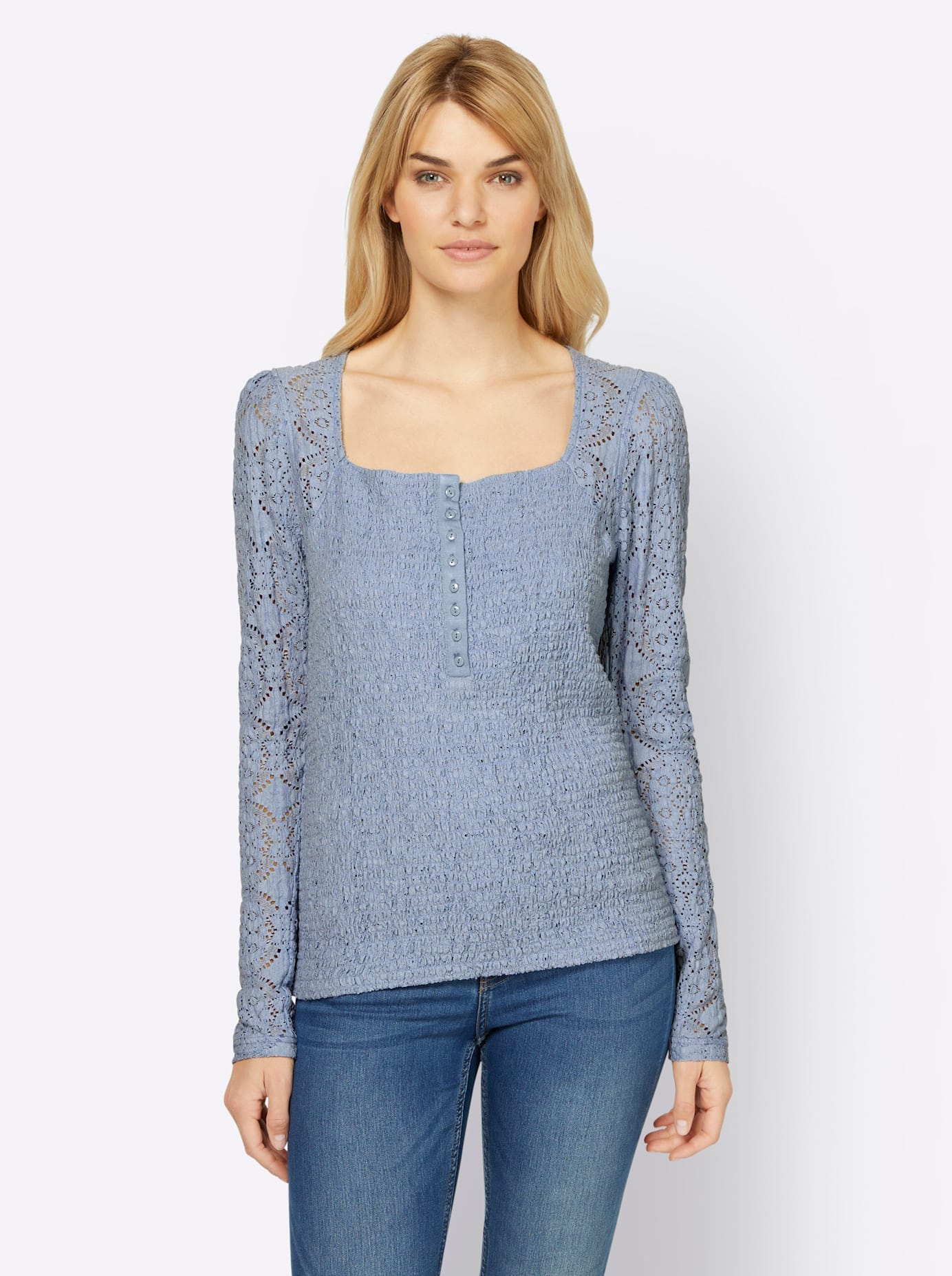heine Langarmshirt »Shirt«, (1 tlg.)