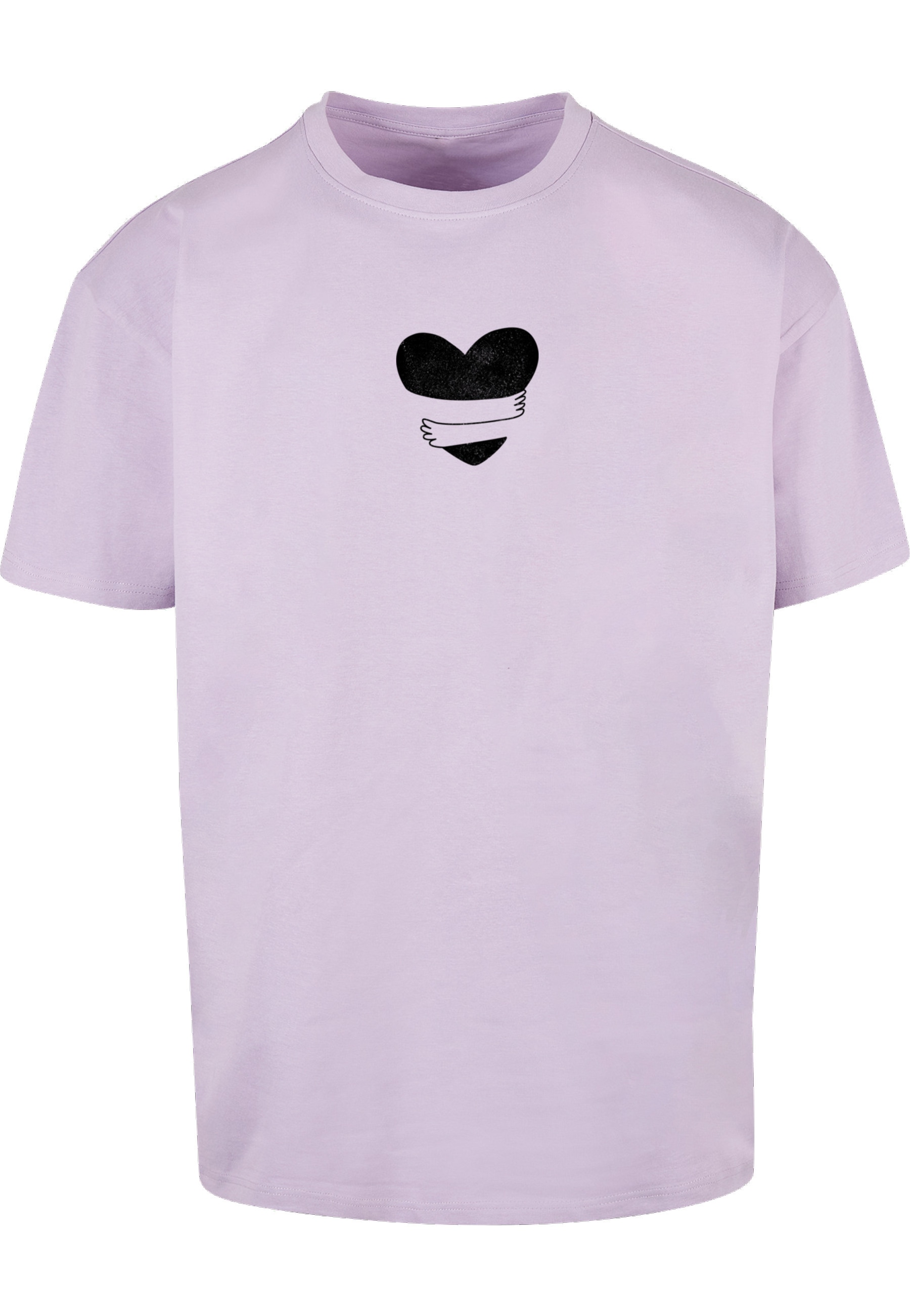 Merchcode T-Shirt "Merchcode Hugs & Love - Heart Hug Heavy Oversize Tee" 1 günstig online kaufen