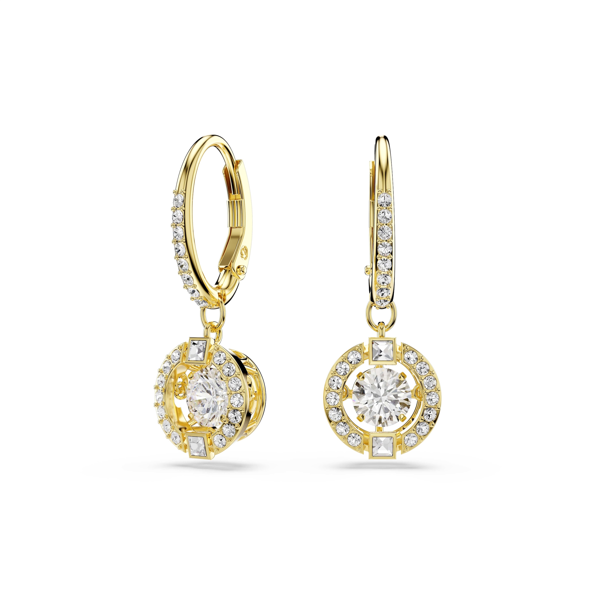 Swarovski Paar Creolen »Schmuck Geschenk UNA Ohrringe« mit Swarovski® Kristall