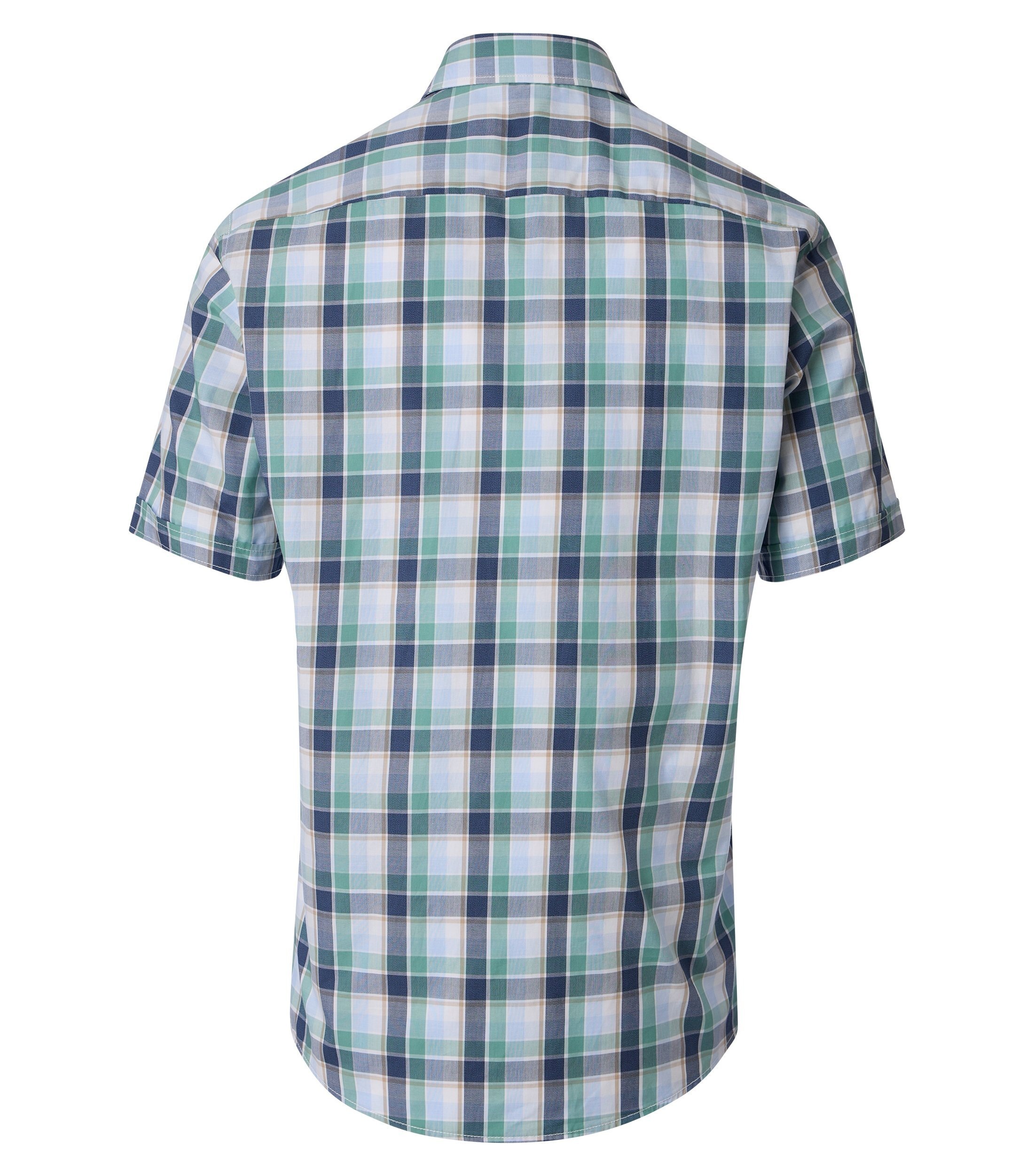 CASAMODA Kurzarmhemd "CASAMODA Freizeithemd Kurzarm kariert" günstig online kaufen