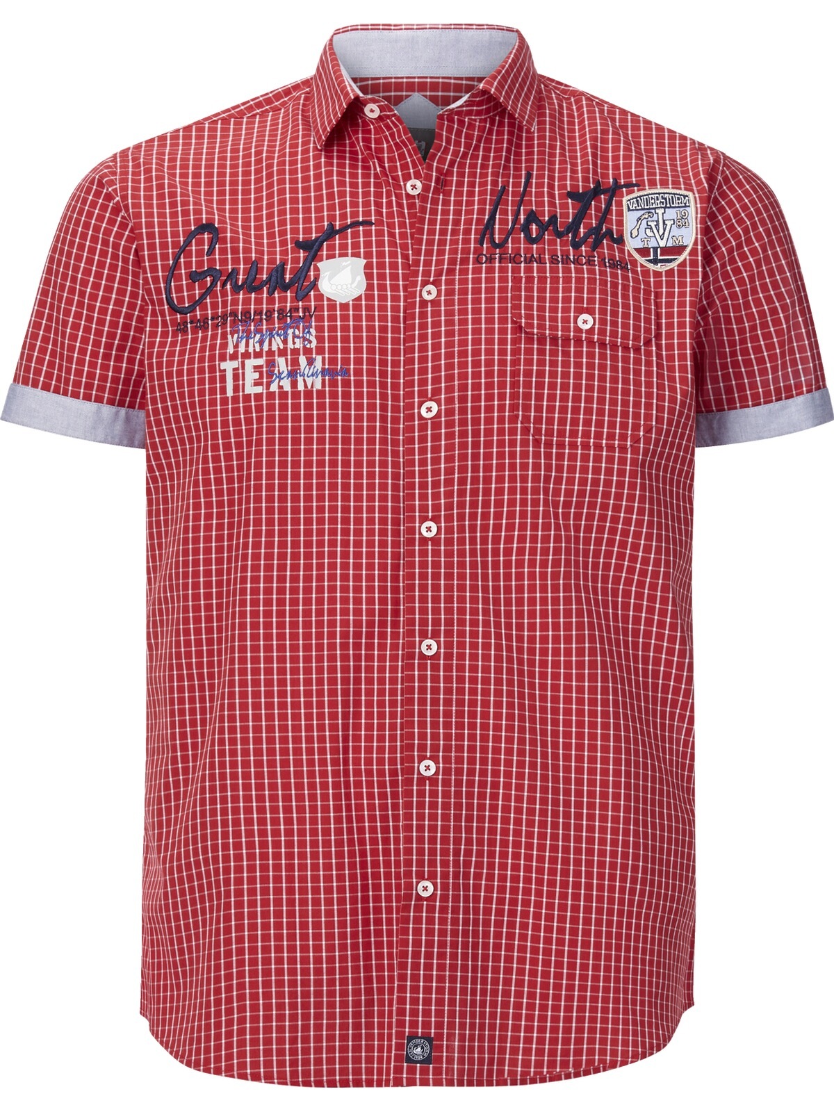 Jan Vanderstorm Karohemd "Kurzarmhemd AJULE" günstig online kaufen