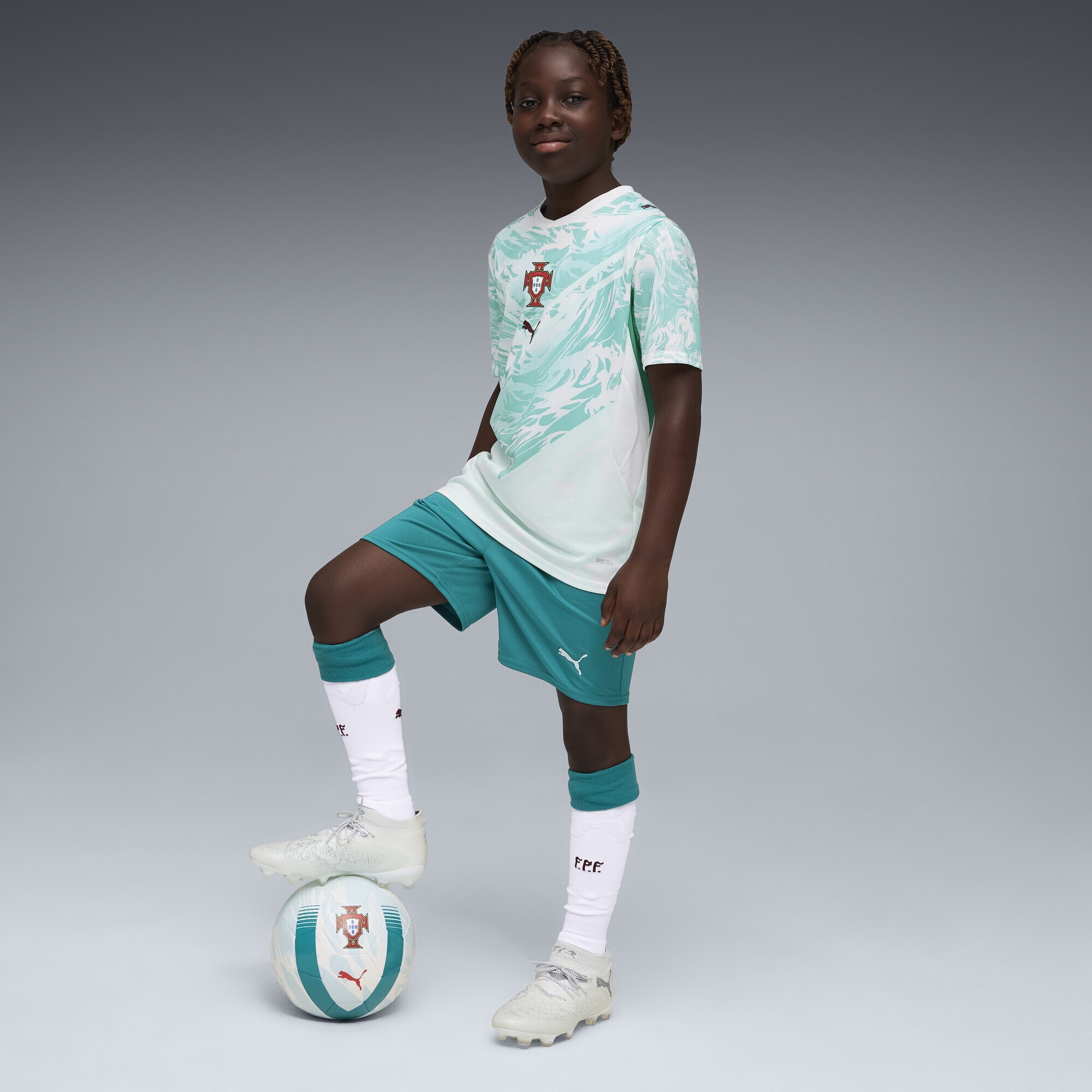 PUMA Sporthose »Portugal 2026 Shorts Jugendliche«
