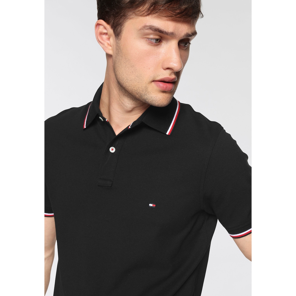 Tommy Hilfiger Poloshirt »TOMMY TIPPED SLIM POLO«