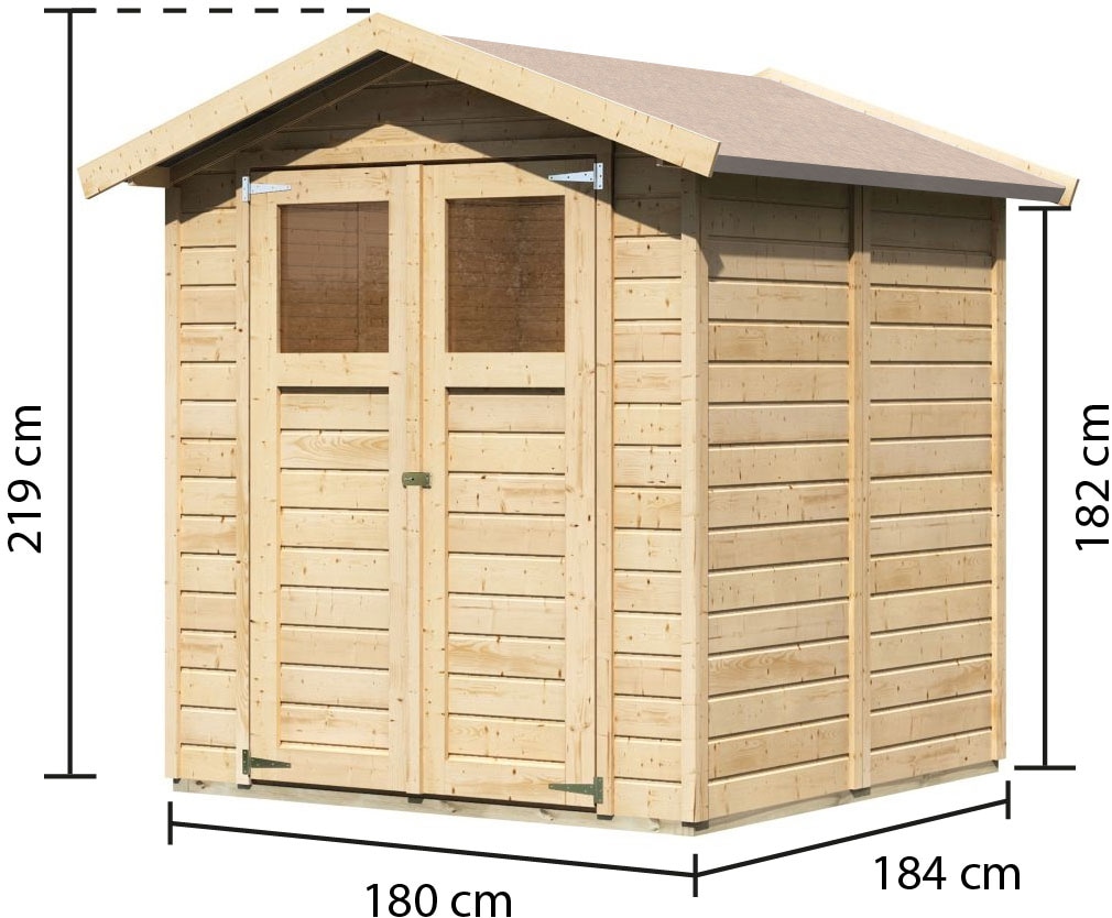 KONIFERA Gartenhaus »Sylt 3«