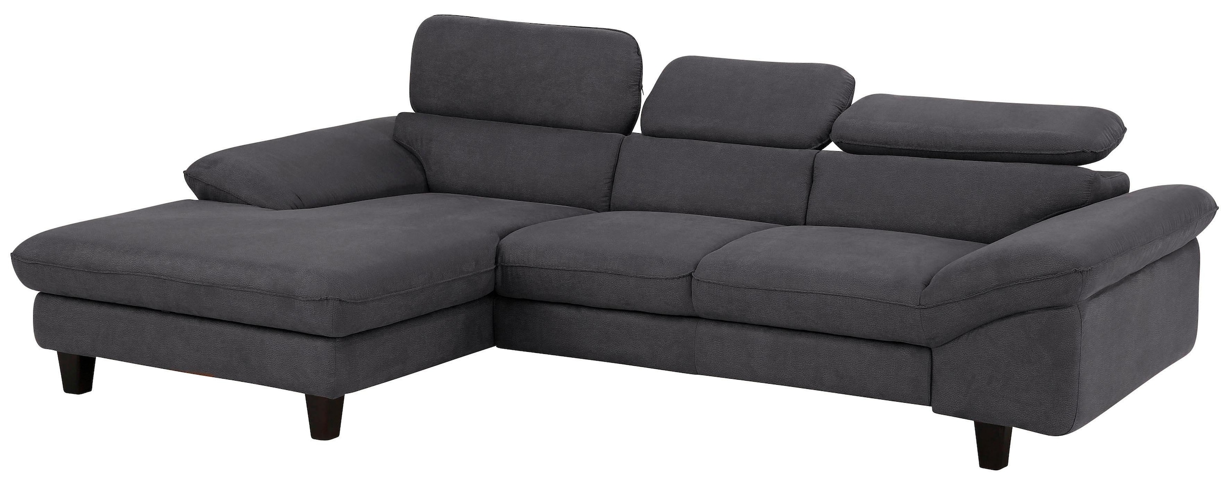 Home affaire Ecksofa »Pilot L-Form«, mit Kopfteilverstellung, wahlweise mit Bettfunktion & Bettkasten