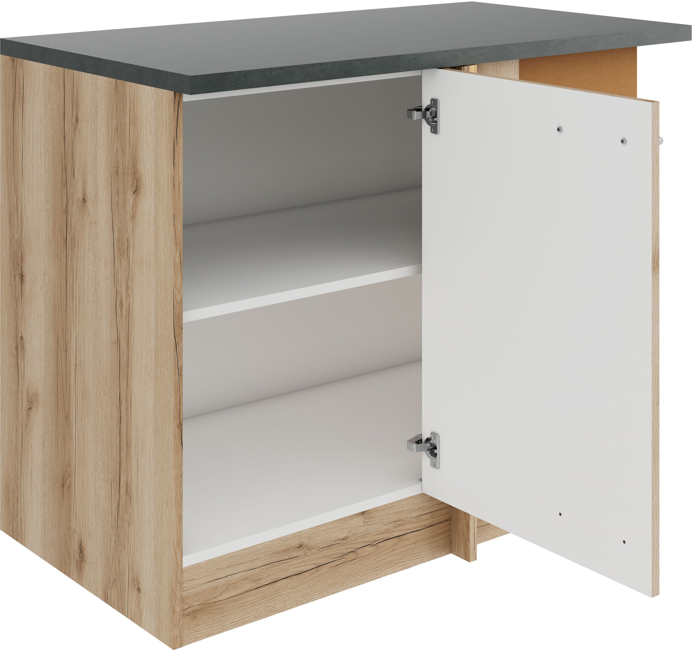 Thumbnail - OPTIFIT Eckunterschrank "Bella" Breite 100 cm, Türanschlag wechselbar