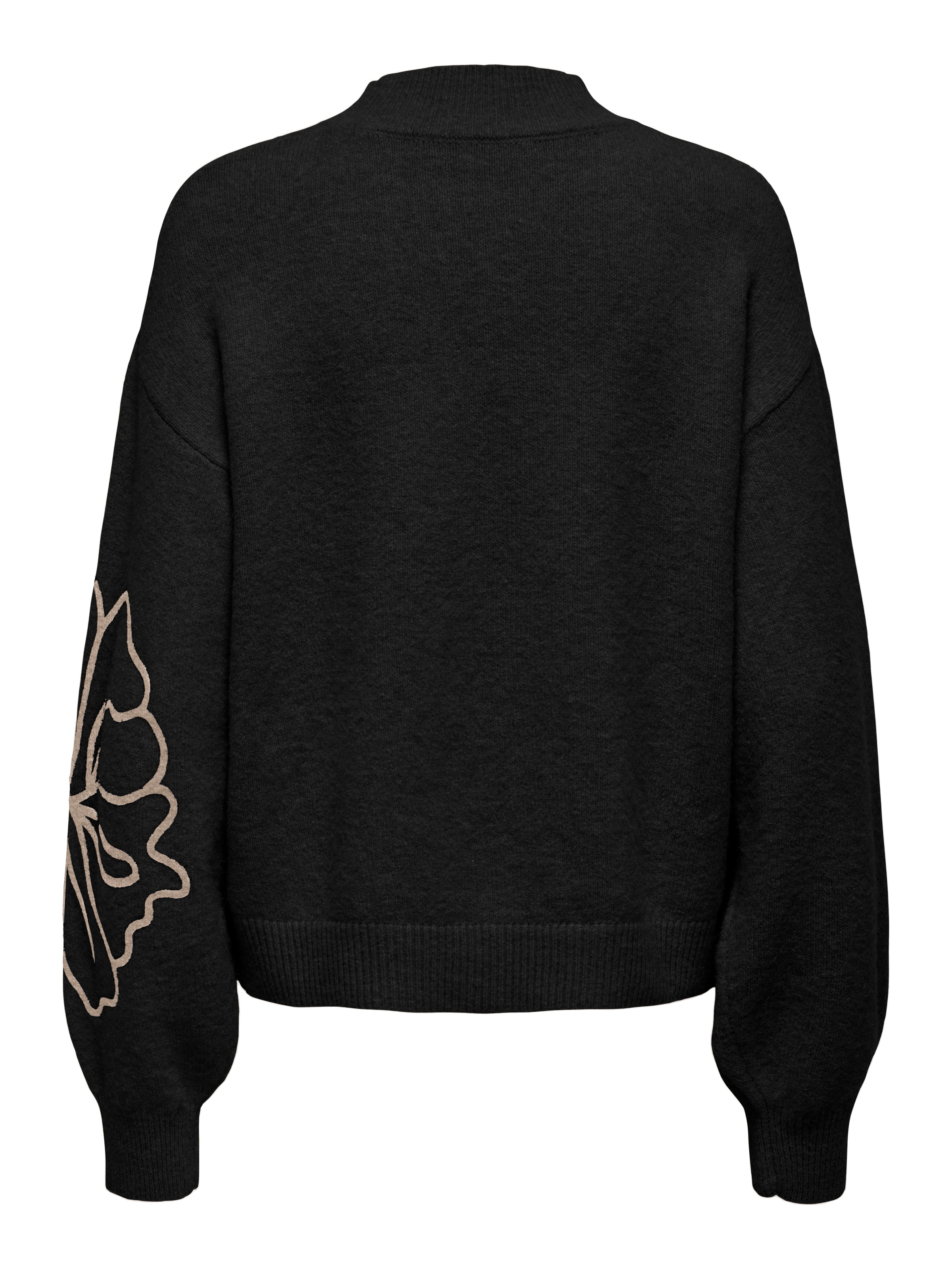 JDY Strickpullover "JDYJELLA L/S FLOWER PULLOVER KNT NOOS" günstig online kaufen