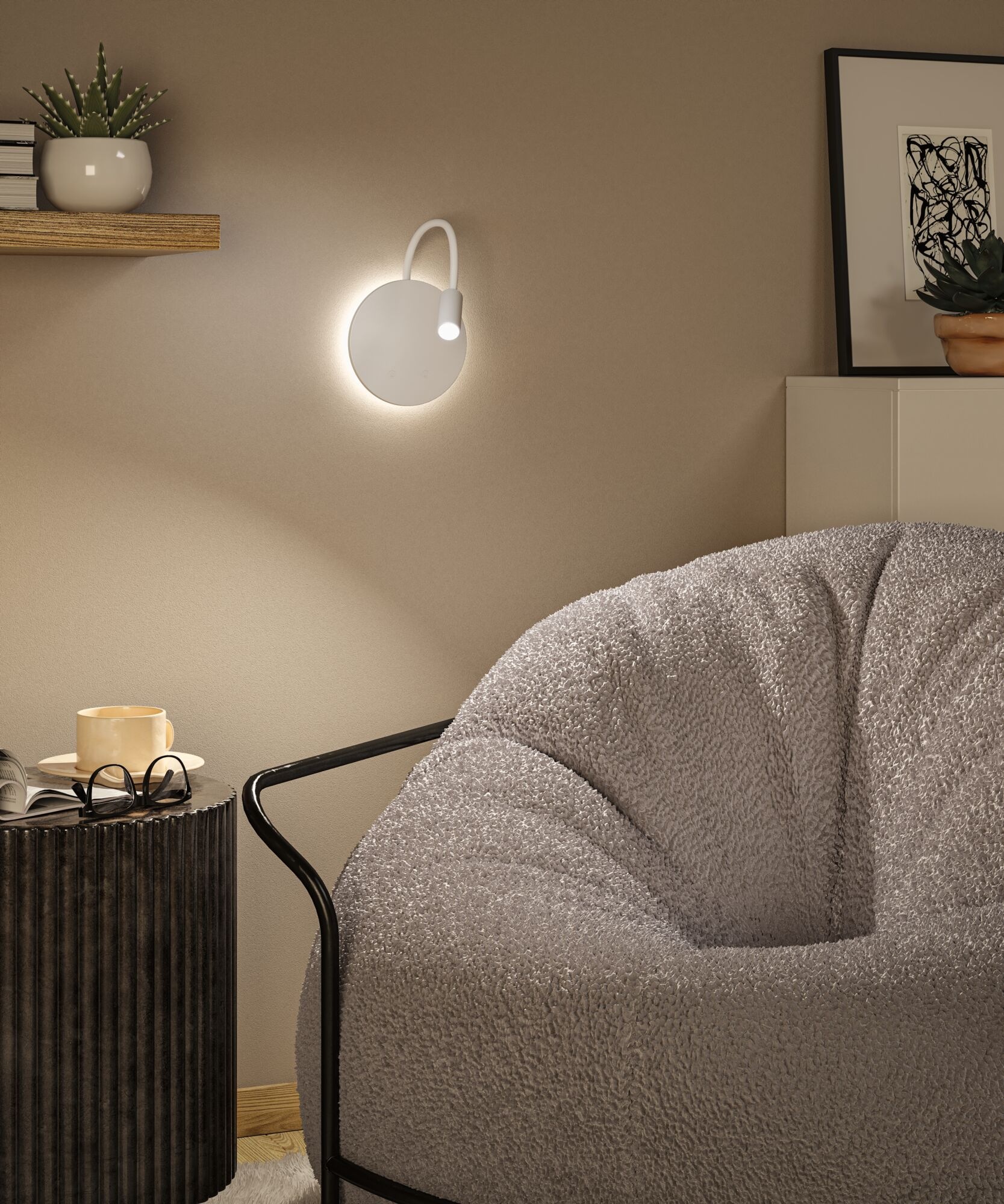 Paulmann LED Wandleuchte »Miora 1,3W« LED-Modul 1 Stk. Dimmbar
