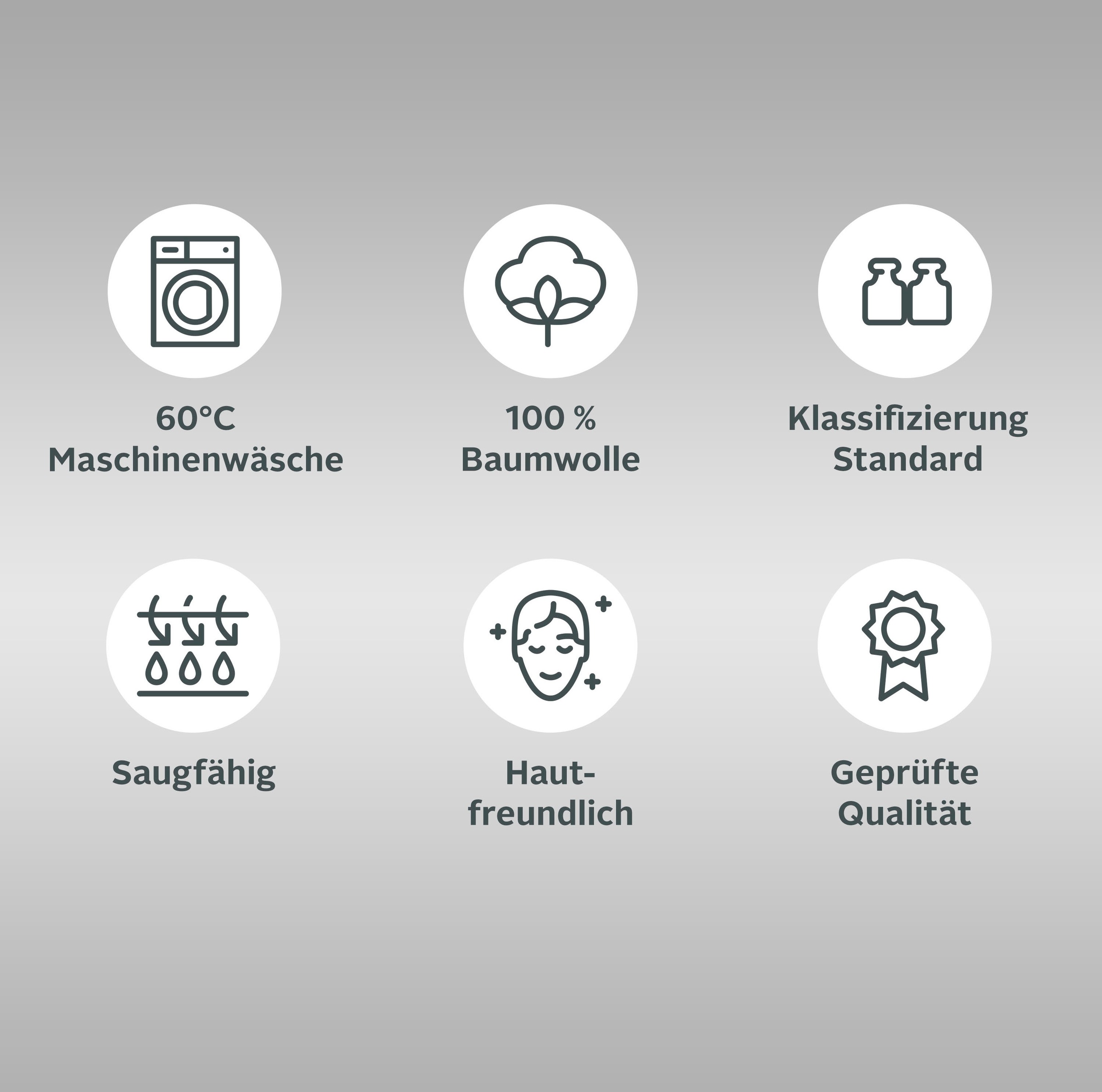 Thumbnail - OTTO home Handtuch Set "Anna, 2 Duschtücher 70x140, 4 Handtücher 50x100" Set Walkfrottee Handtuch-Set, gestreifte Bordür...