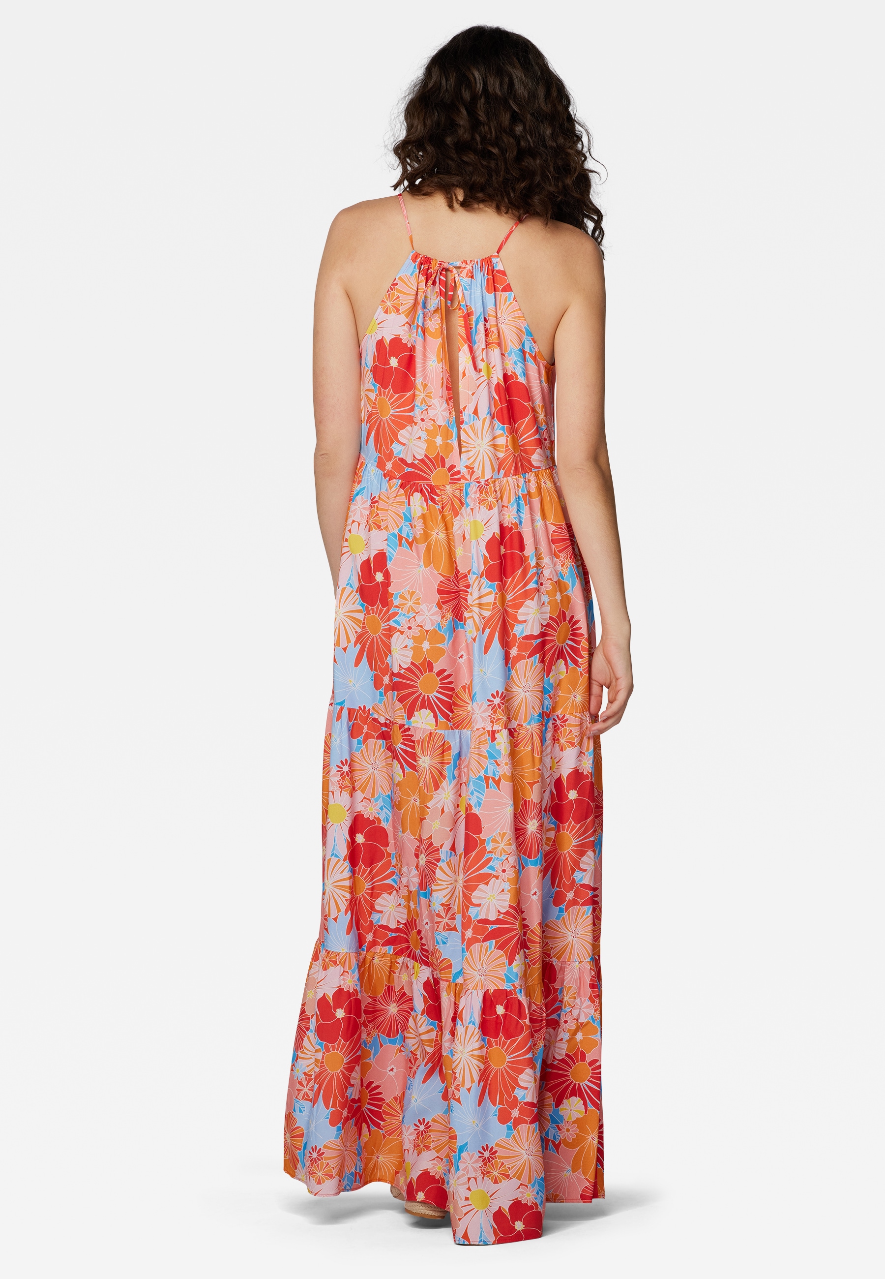 Mavi Maxikleid »PRINTED DRESS«, Spaghettiträger Kleid