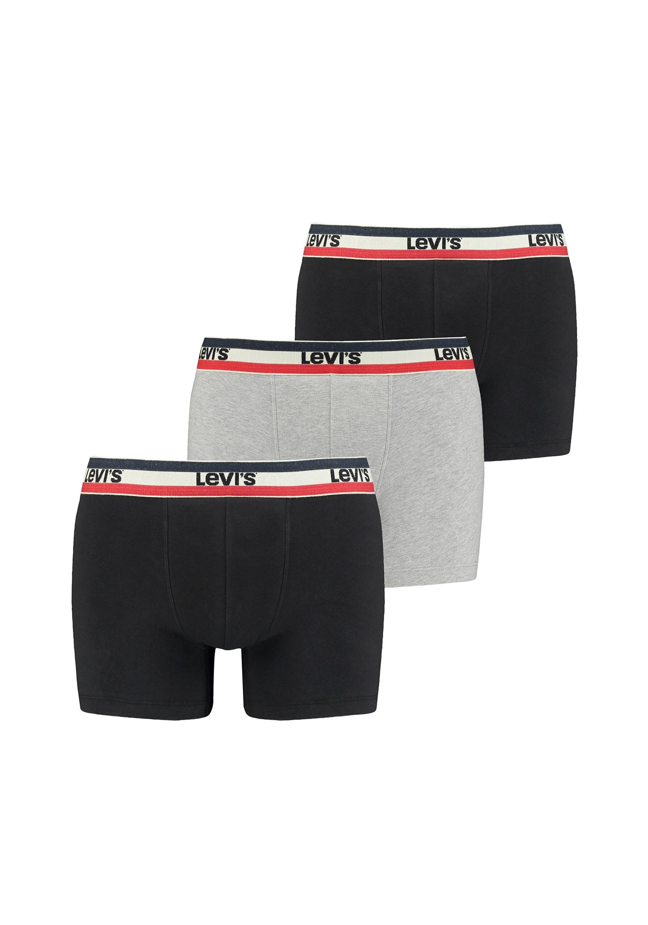 Levi's® Boxershorts »Boxershort MEN SPRTSWR LOGO BOXER BRIEF 3P 6er Pack«