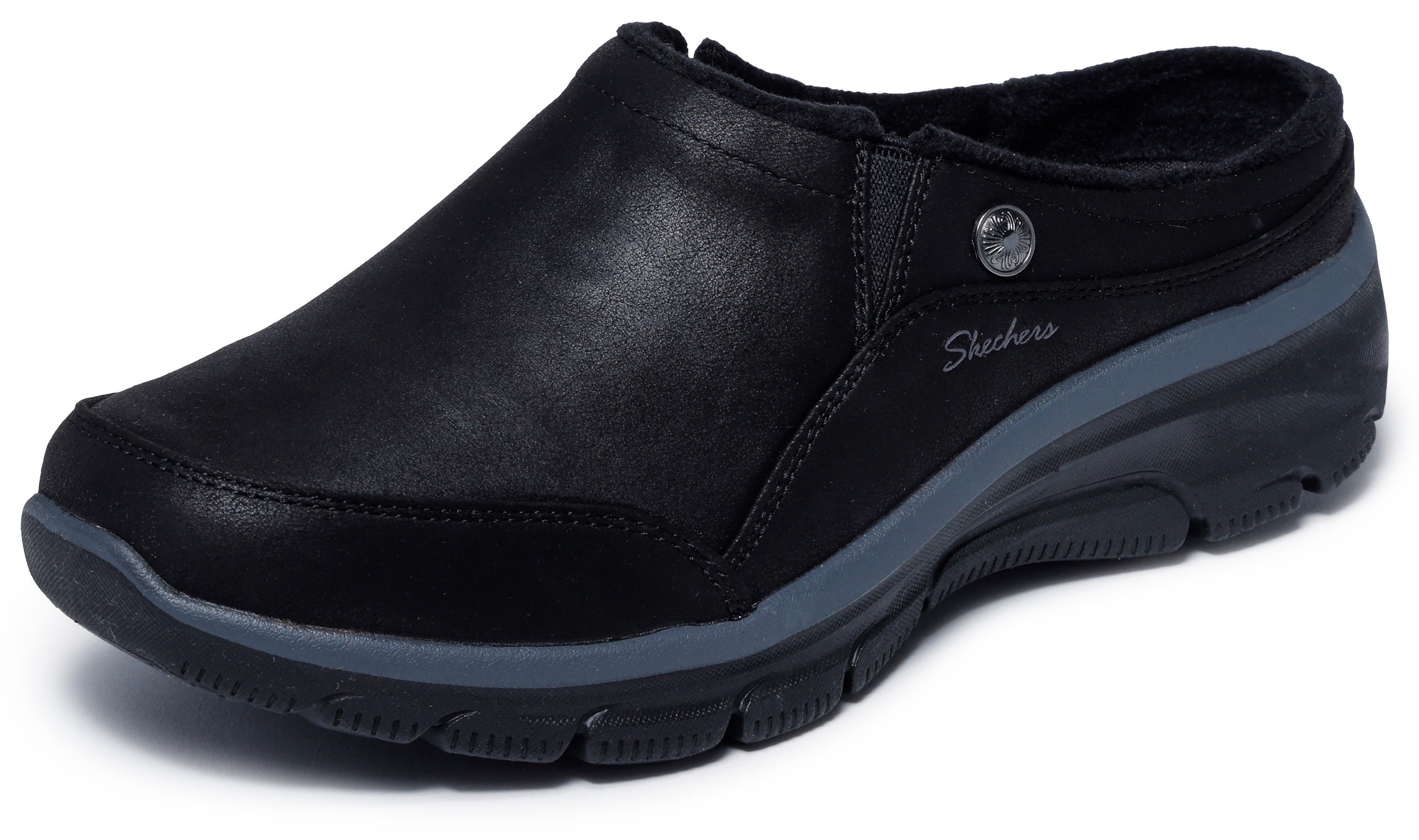 Thumbnail - Skechers Clog "EASY GOING-LATTE 2" Pantoffel, Slipper, Hausschuh mit Warmfutter